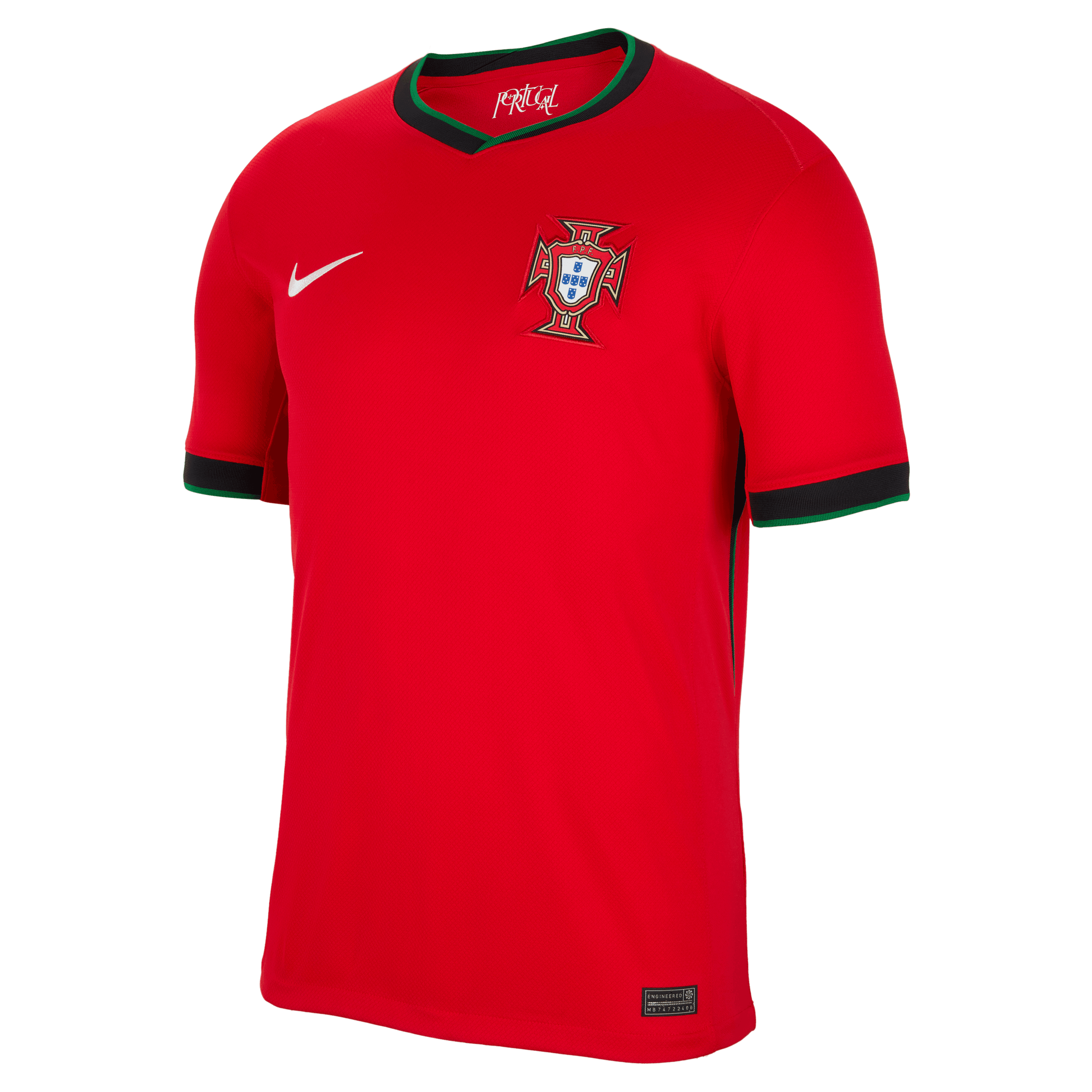 Nike Men's Portugal (Men's Team) Stadium Home Dri-FIT Soccer Replica Jersey 24/25