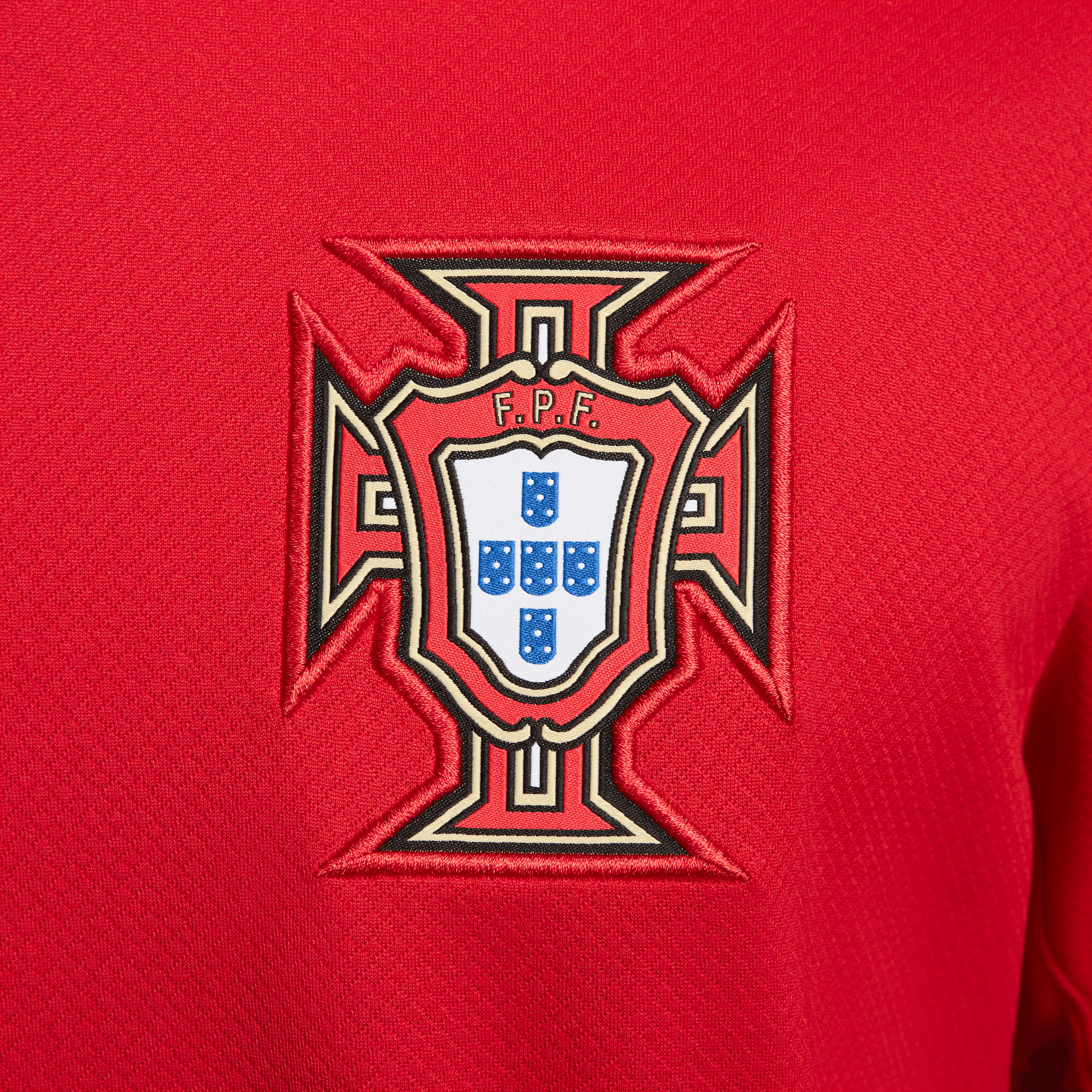 Nike Men's Portugal (Men's Team) Stadium Home Dri-FIT Soccer Replica Jersey 24/25