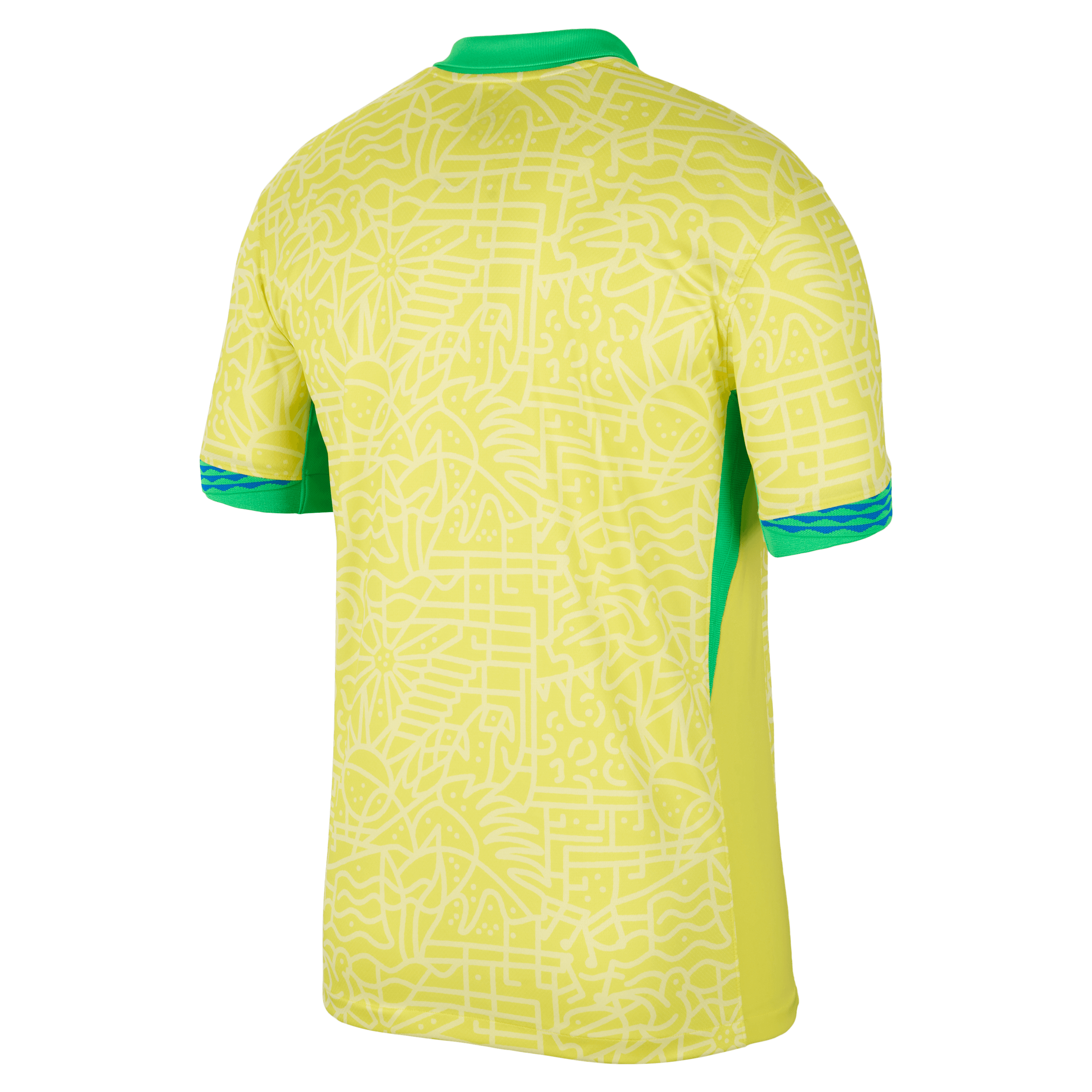 Nike Men's Brazil Stadium Home Dri-FIT Soccer Replica Jersey 2024