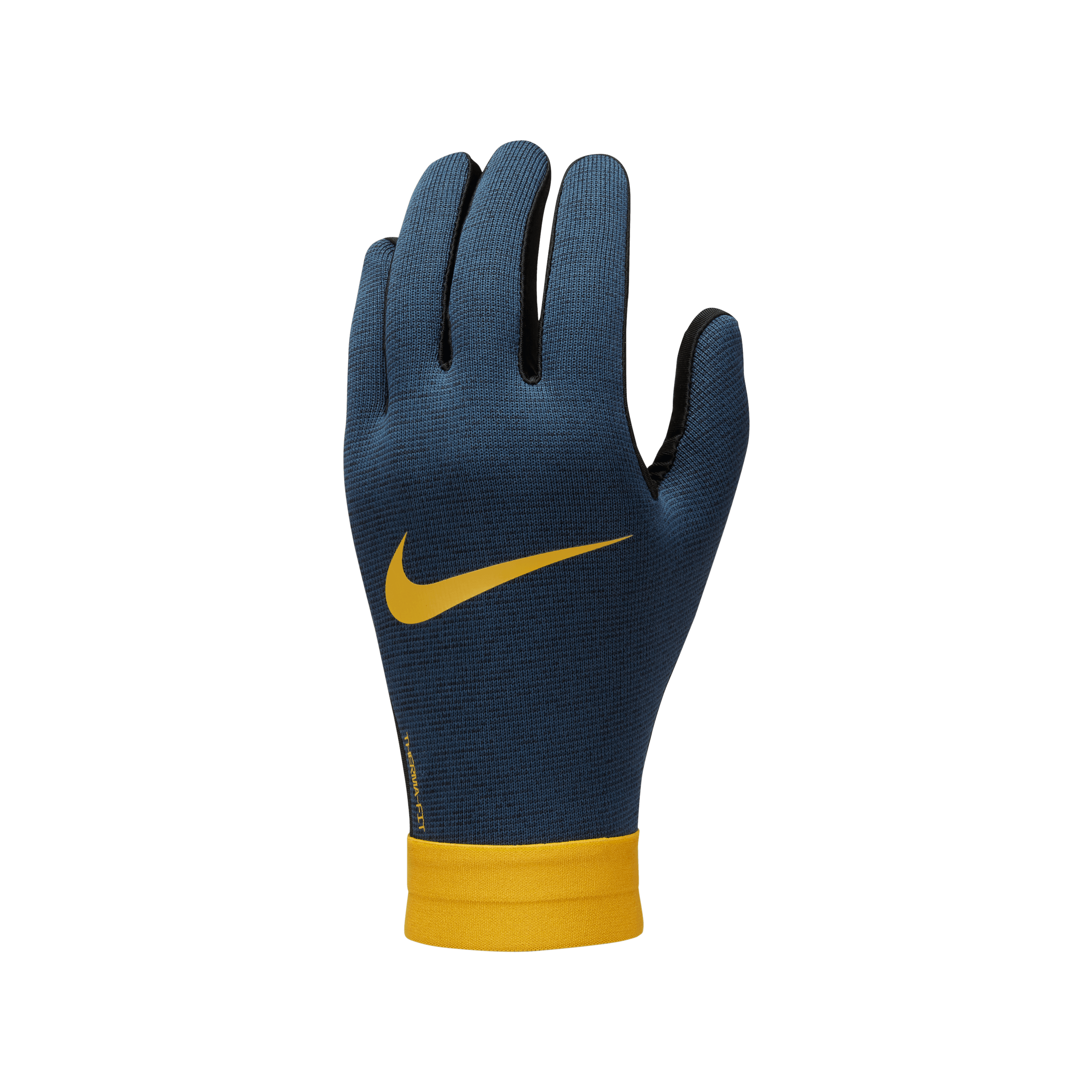 Nike Youth Barcelona Academy Therma-Fit Gloves-Navy/Gold