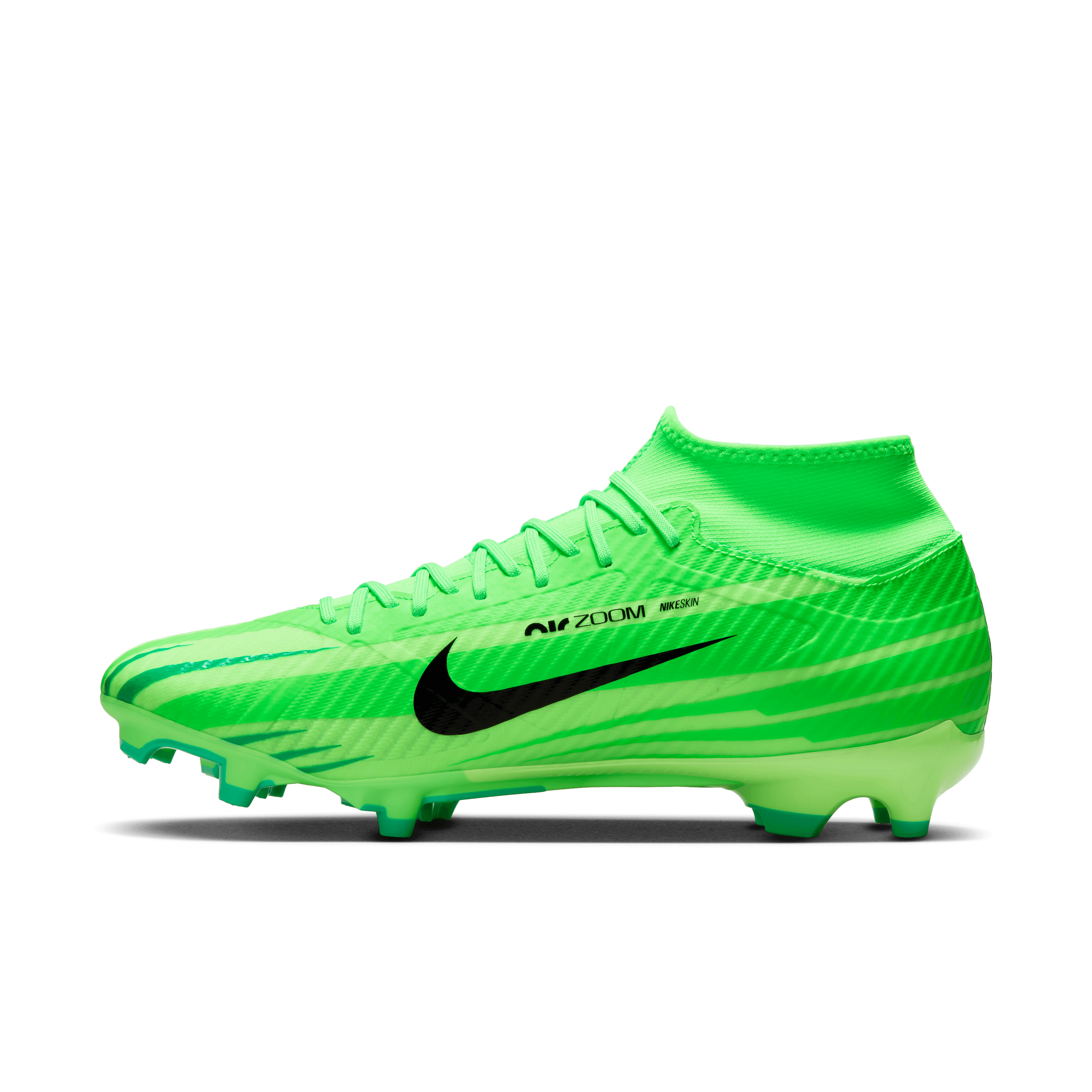 Nike Jr. Mercurial Superfly CR7 9 Club FG/MG-Green Strike