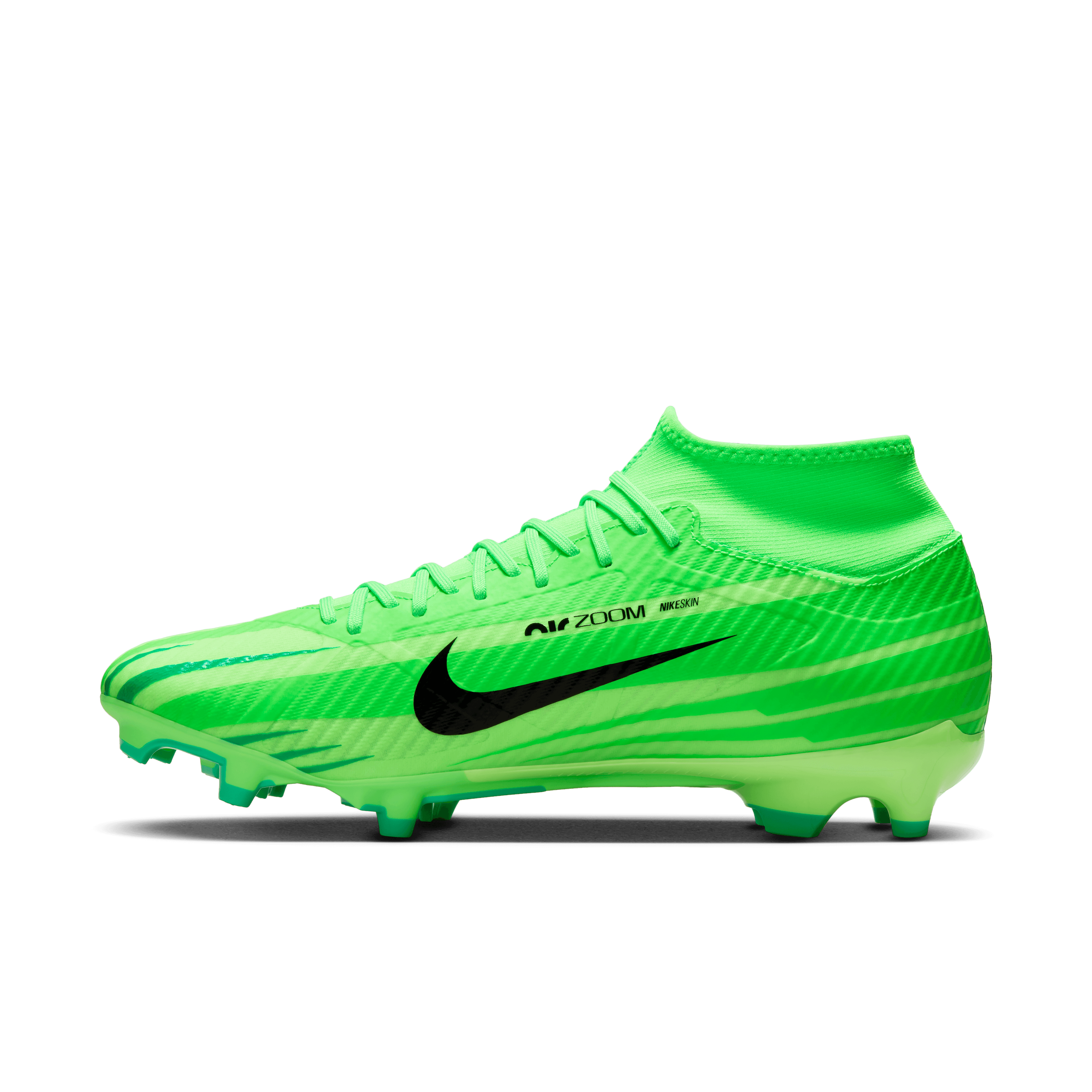 Nike Jr. Mercurial Superfly CR7 9 Club  FG/MG-Green Strike