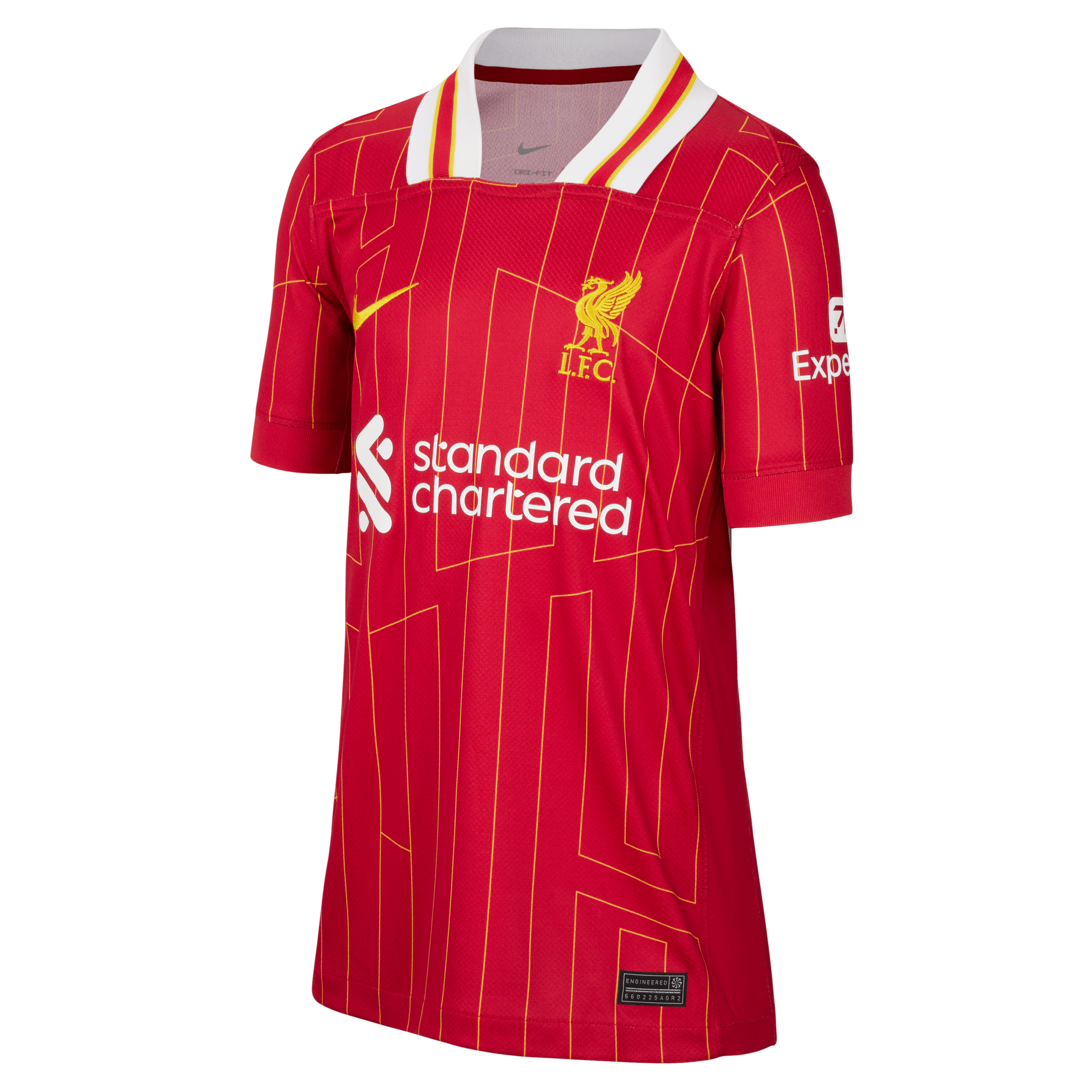 Nike Youth Liverpool FC Stadium Home Dri-FIT Soccer Jersey 24/25