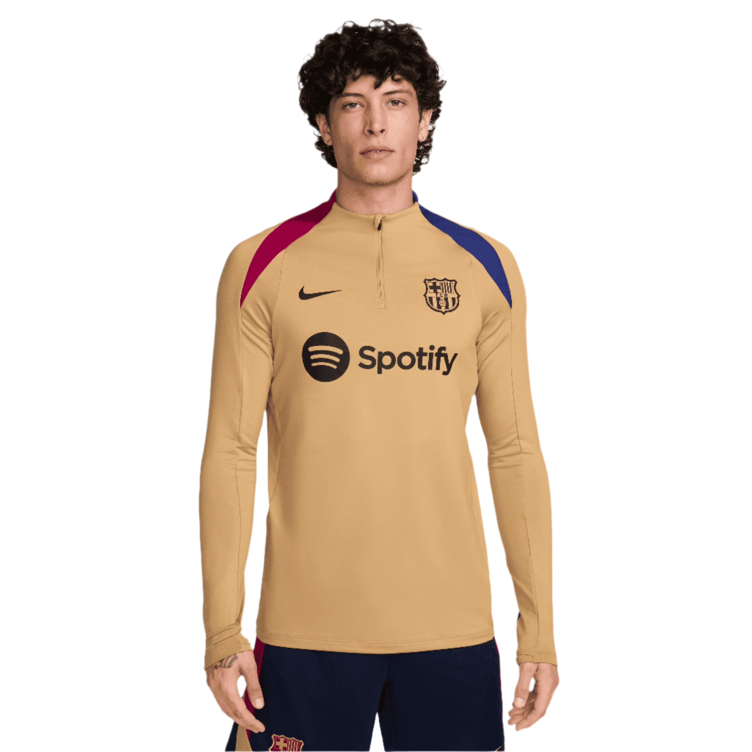 Nike FC Barcelona Strike Men's Dri-FIT Soccer Drill Top