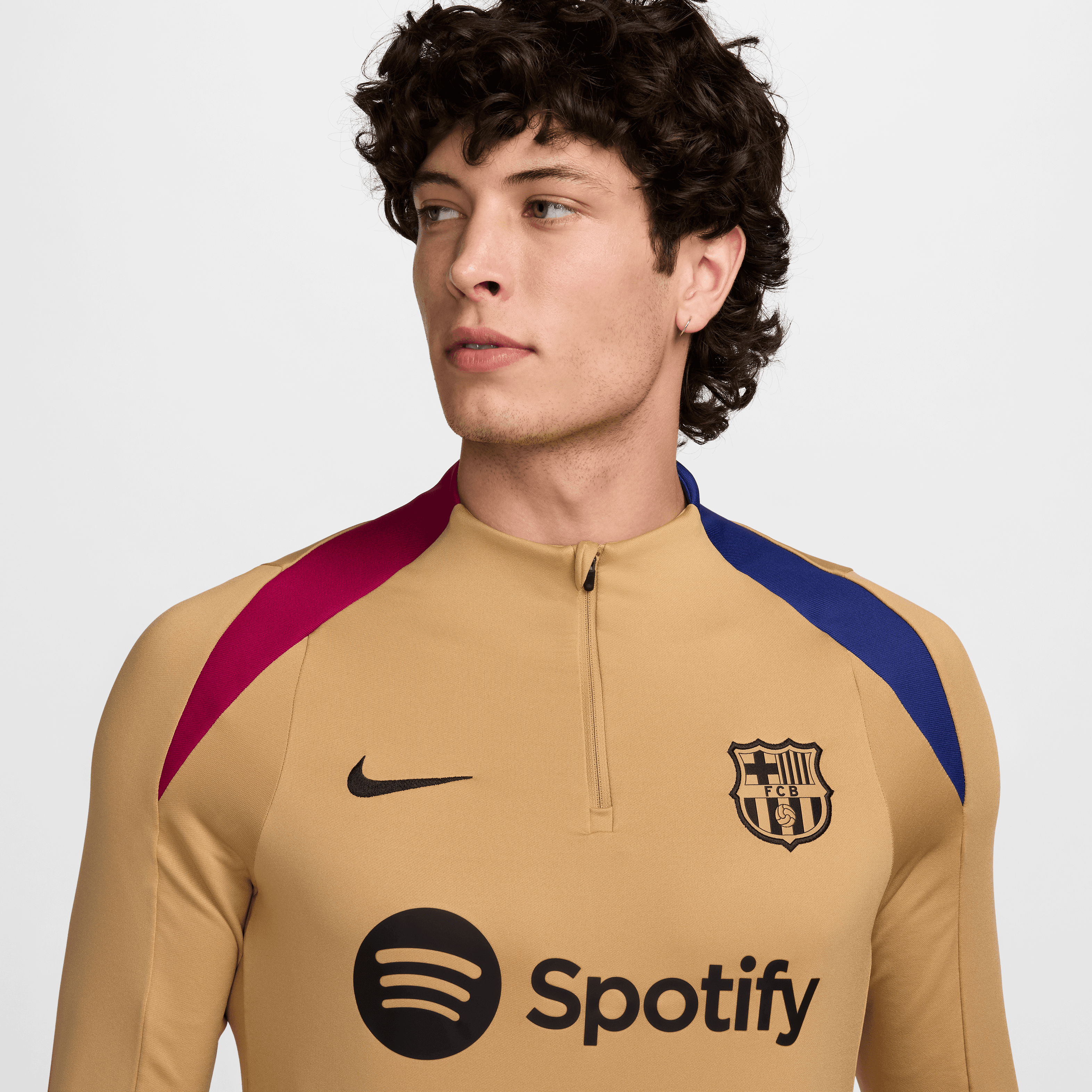 Nike FC Barcelona Strike Men's Dri-FIT Soccer Drill Top