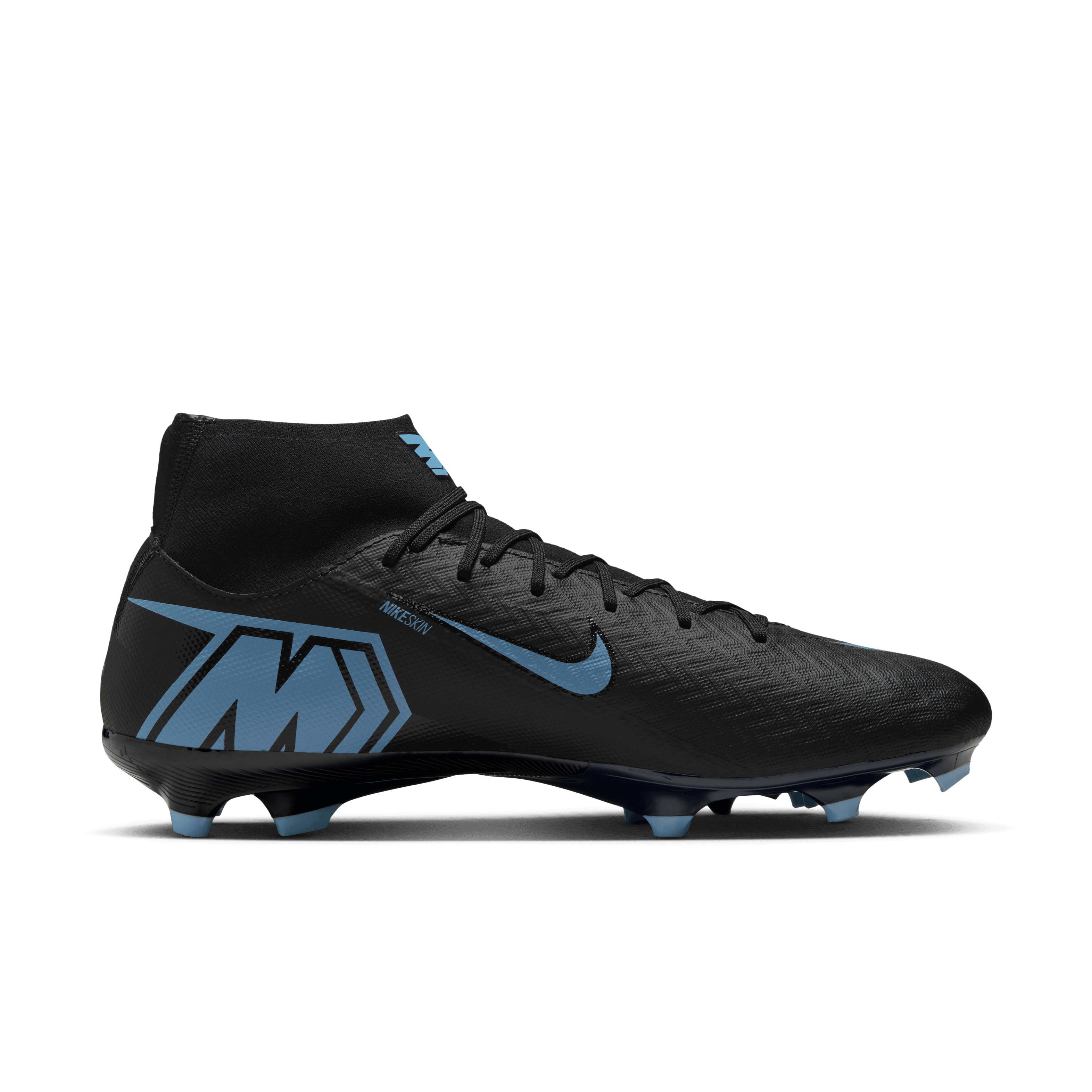 Nike Mercurial Superfly 10 Academy FG/MG - Black/Ice Blue