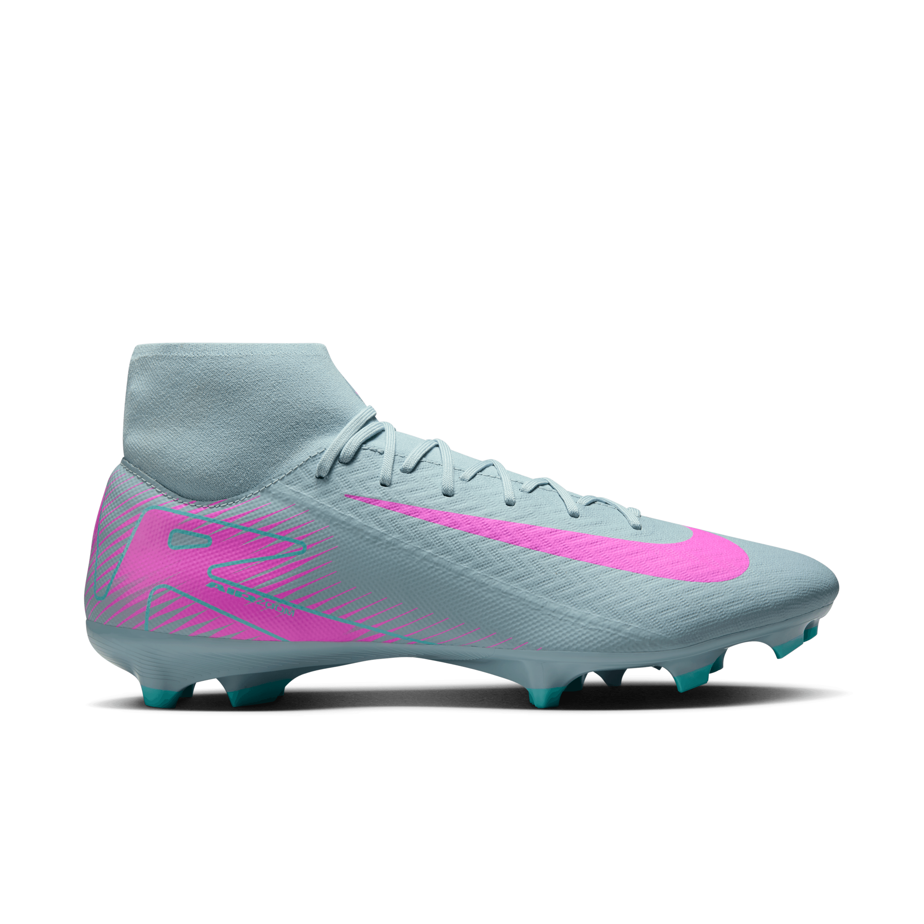 Nike Youth Mercurial Superfly 10 Academy FG-Ocean Cube/Pink Blast