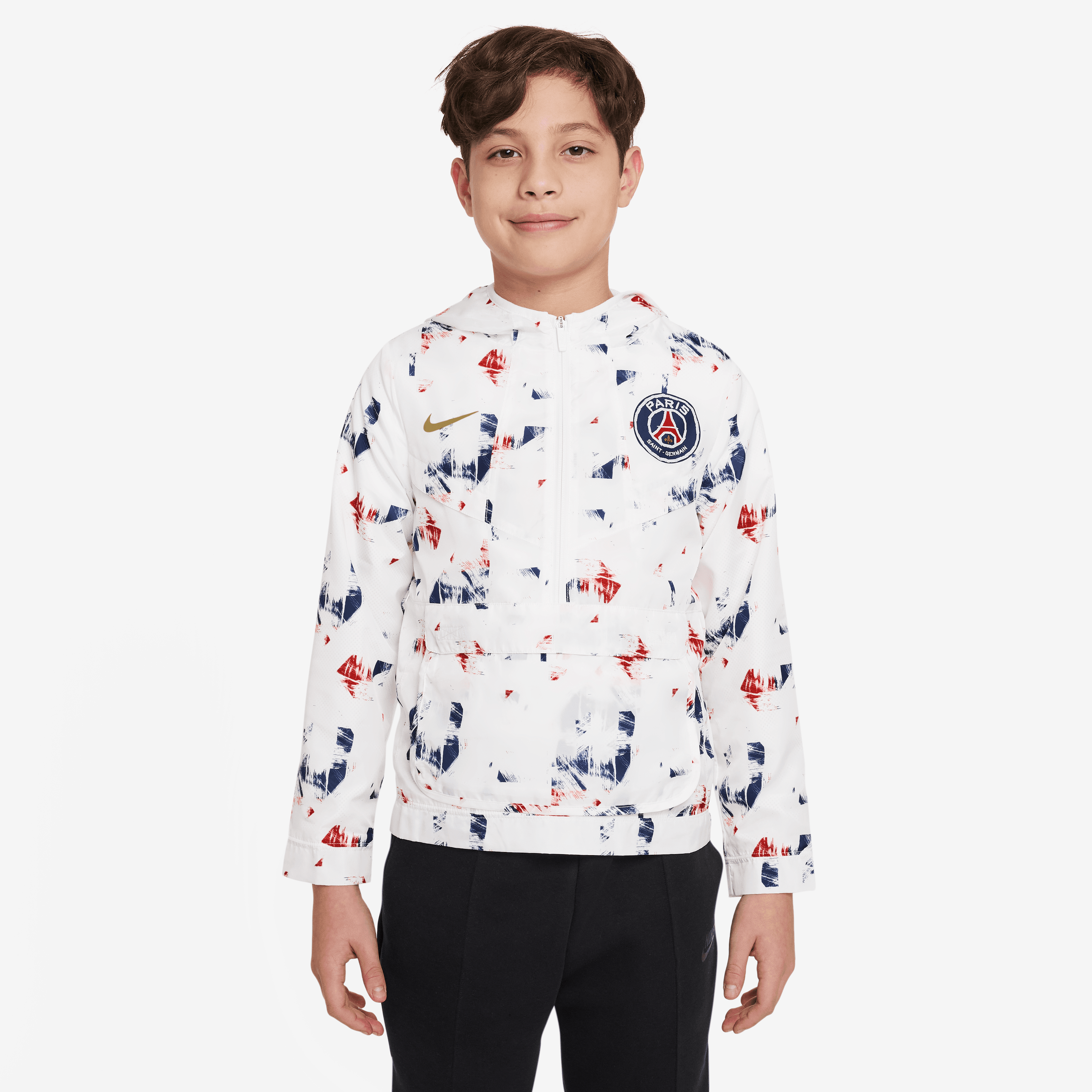 Nike Youth Paris Saint-Germain Amplify Anrak AWF Soccer Jacket