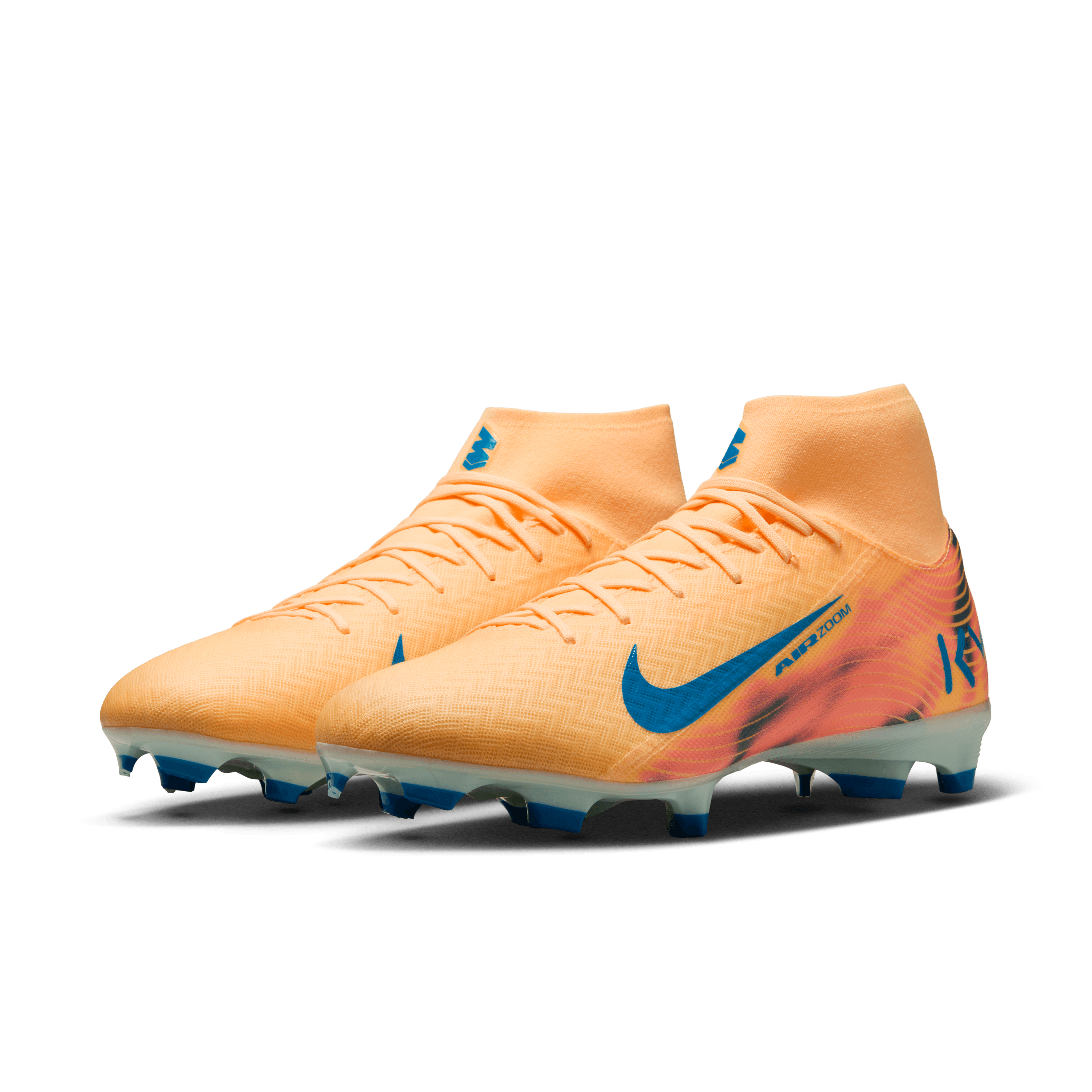 Nike Mercurial Superfly 10 Academy "Kylian Mbappé" FG -Melon Tint/neo Turq-igloo