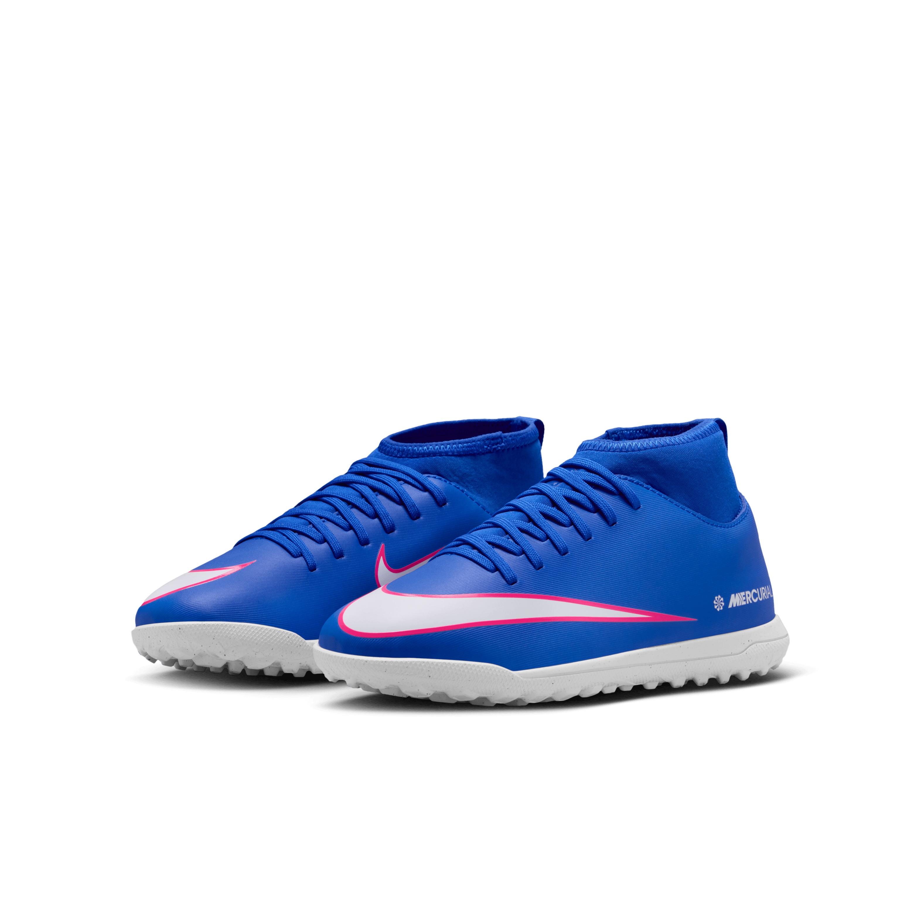 Nike Jr. Mercurial Superfly 10 Club TF- Racer Blue/White