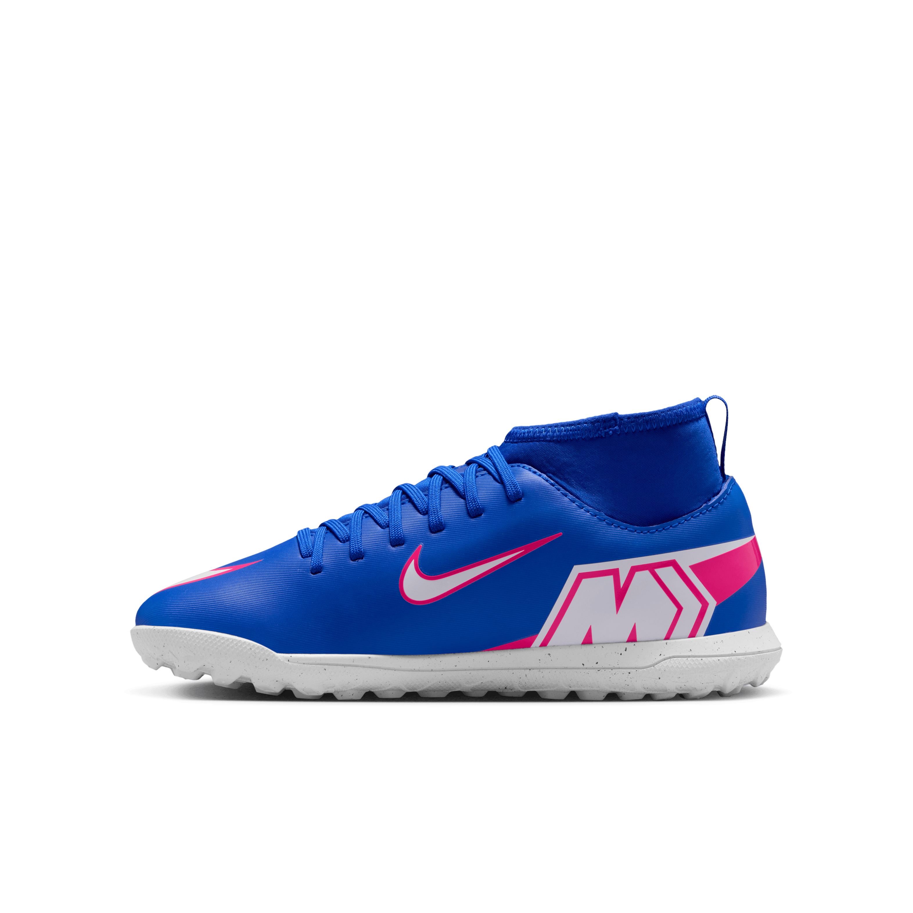 Nike Jr. Mercurial Superfly 10 Club TF- Racer Blue/White