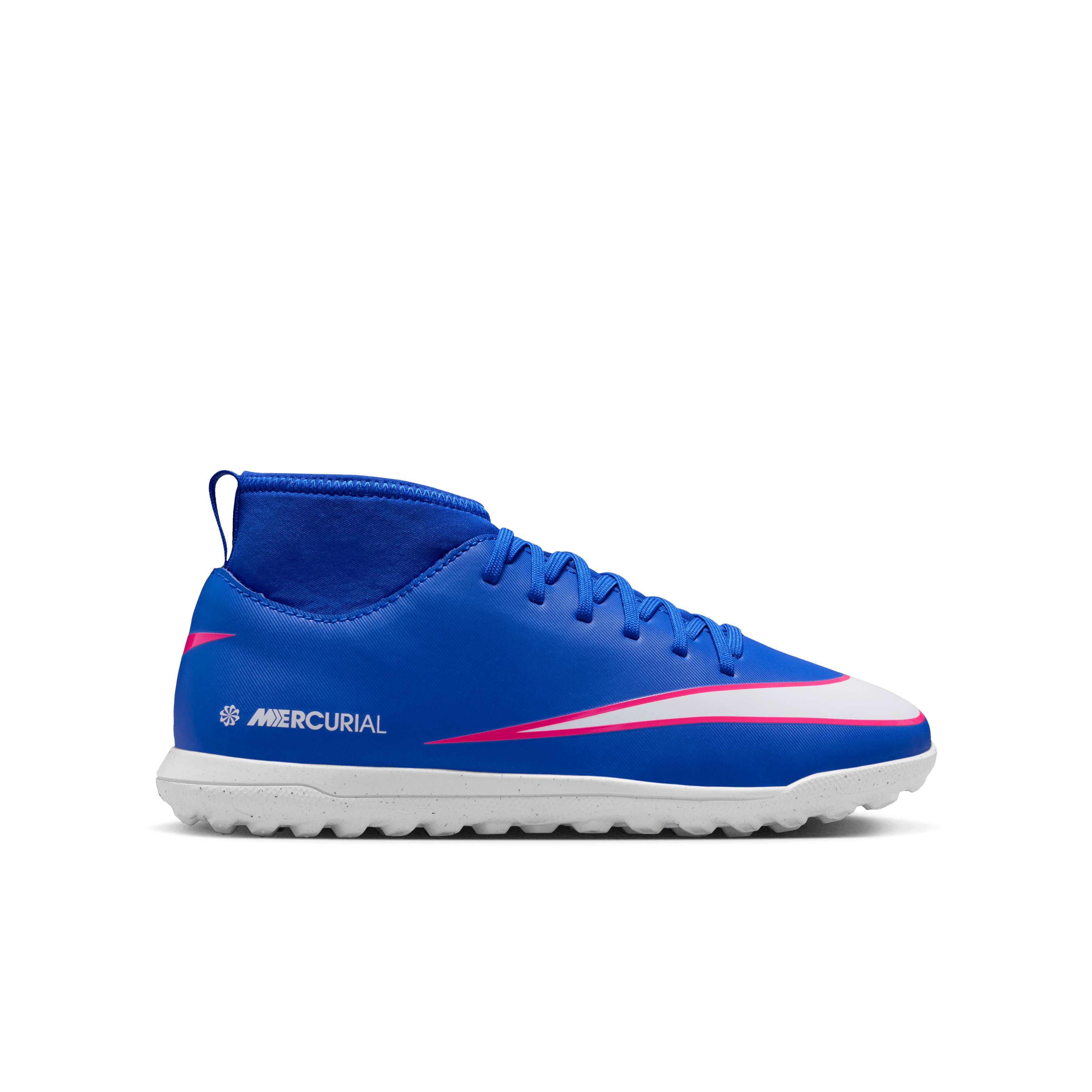 Nike Jr. Mercurial Superfly 10 Club TF- Racer Blue/White
