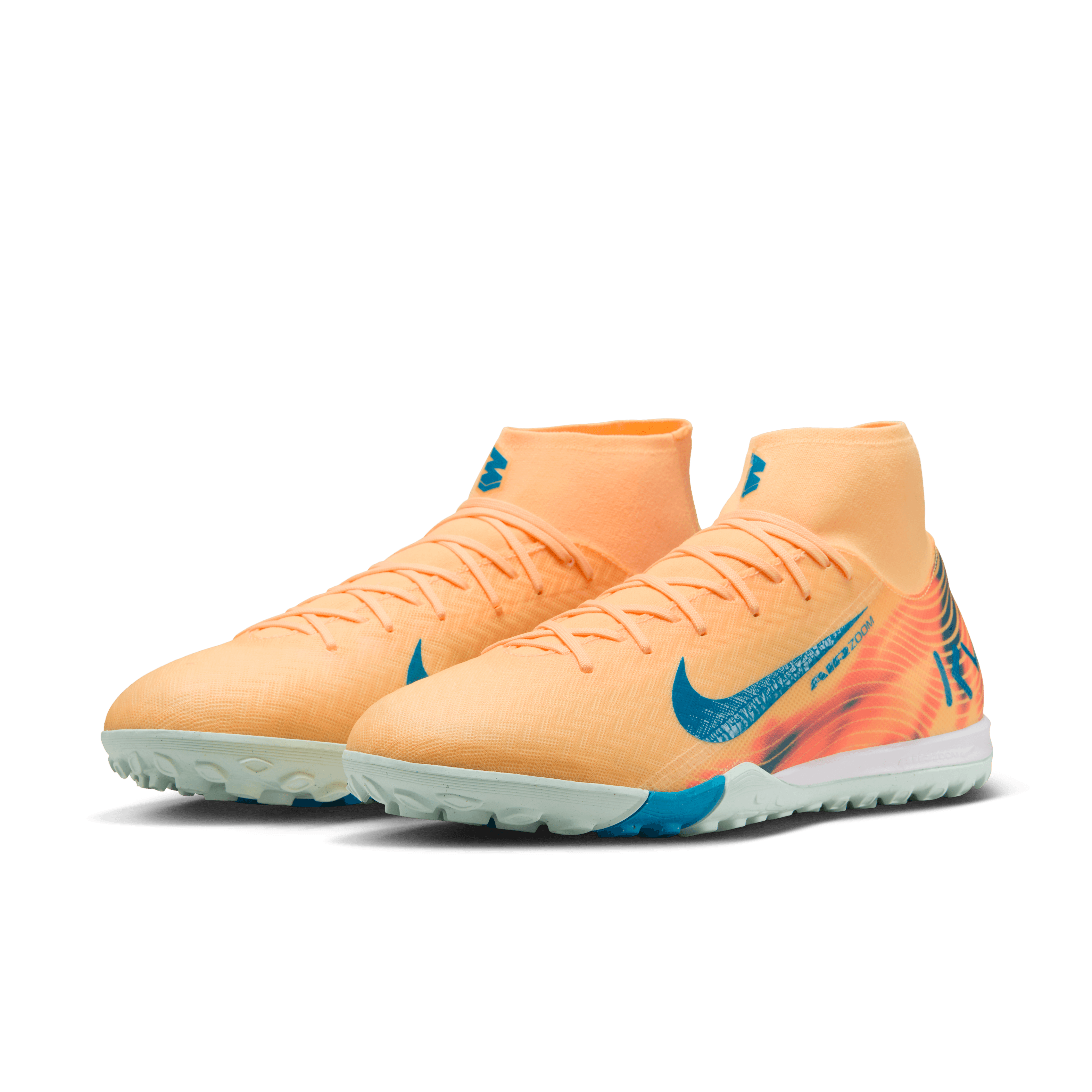 Nike Mercurial Superfly 10 Academy "Kylian Mbappé" TF -Melon Tint/Neo Turq-igloo