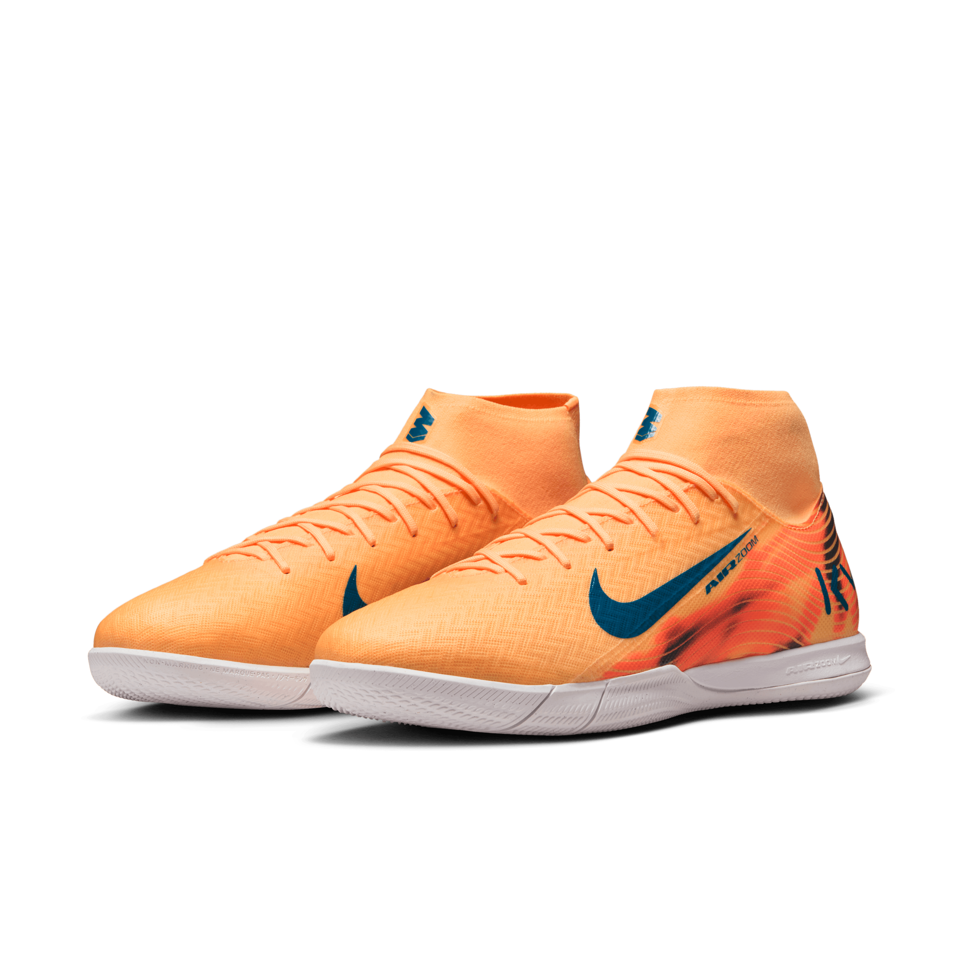 Nike Mercurial Superfly 10 Academy "Kylian Mbappé" IC -Melon Tint/Neo Turq-igloo