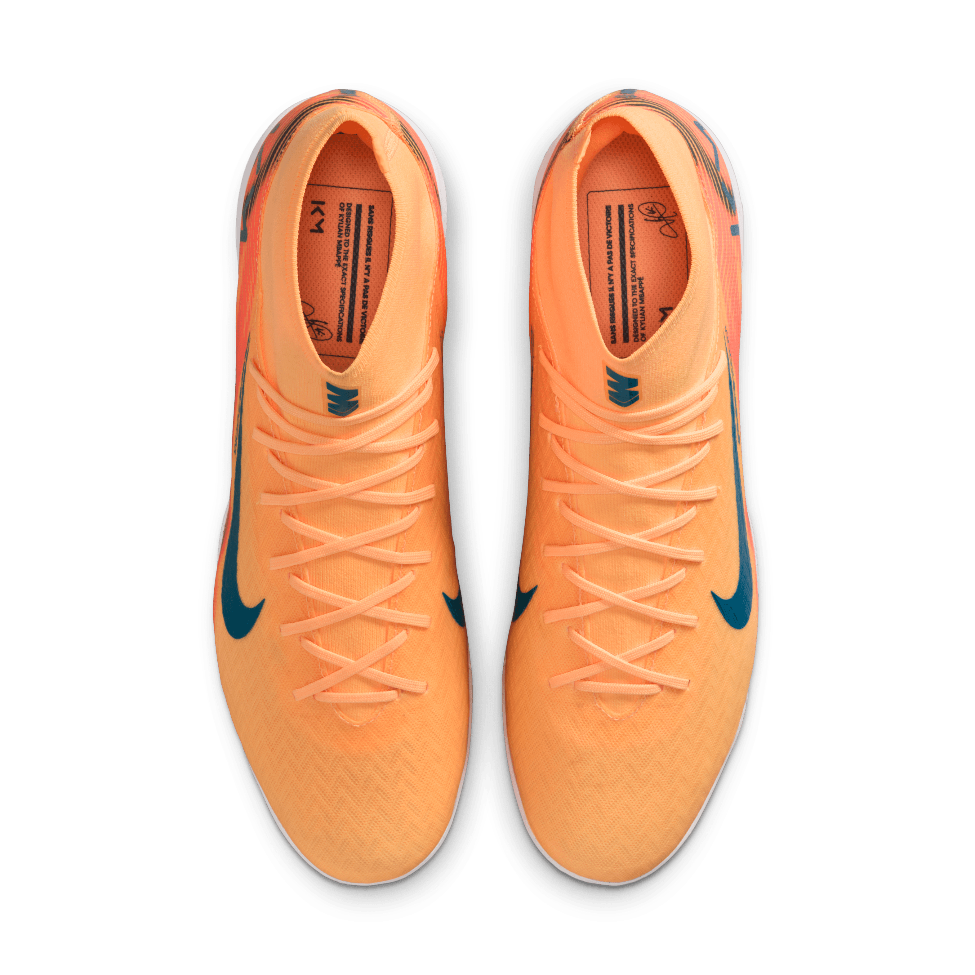 Nike Mercurial Superfly 10 Academy "Kylian Mbappé" IC -Melon Tint/Neo Turq-igloo