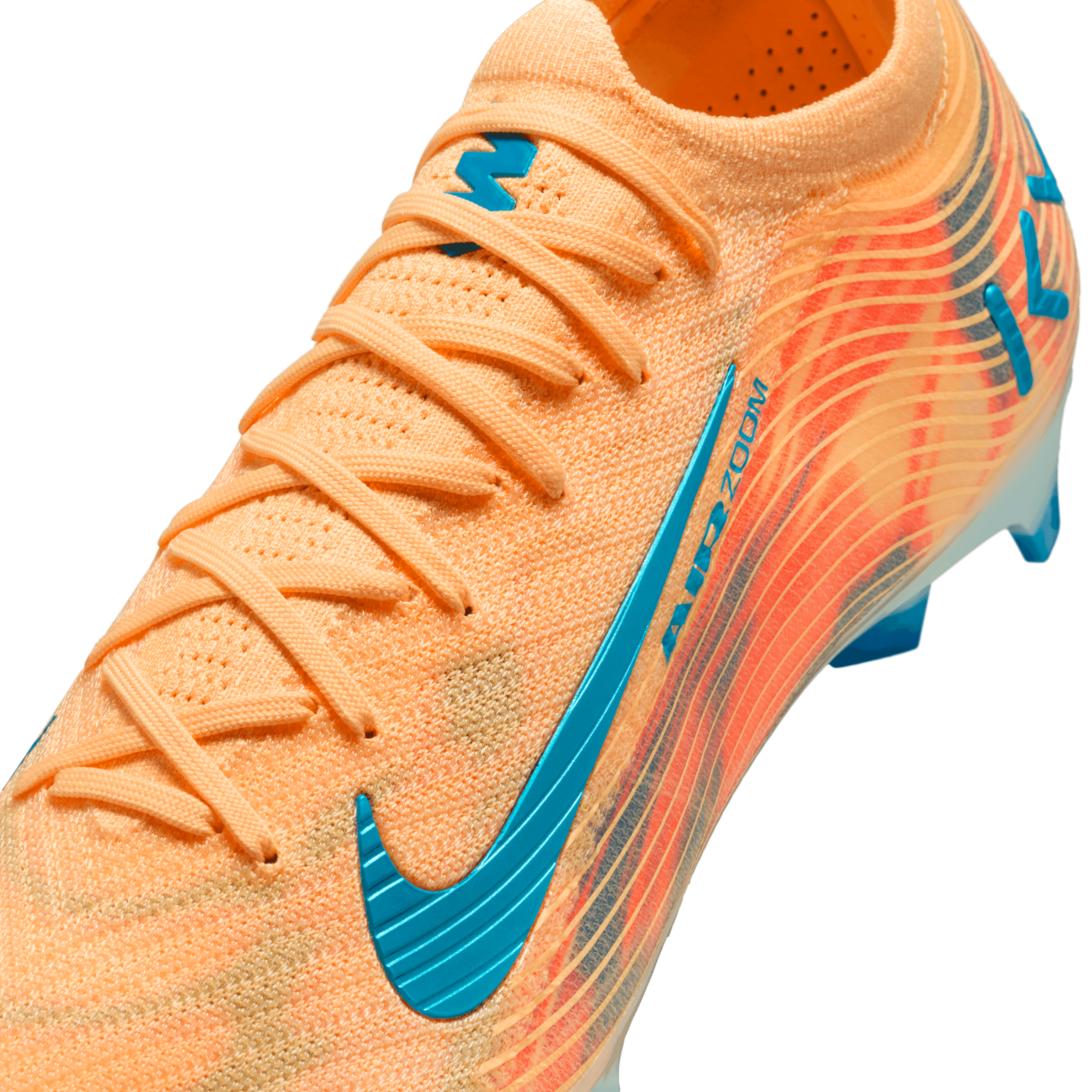 Nike Mercurial Vapor 16 Elite "Kylian Mbappé" FG-Melon Tint/neo Turq-igloo