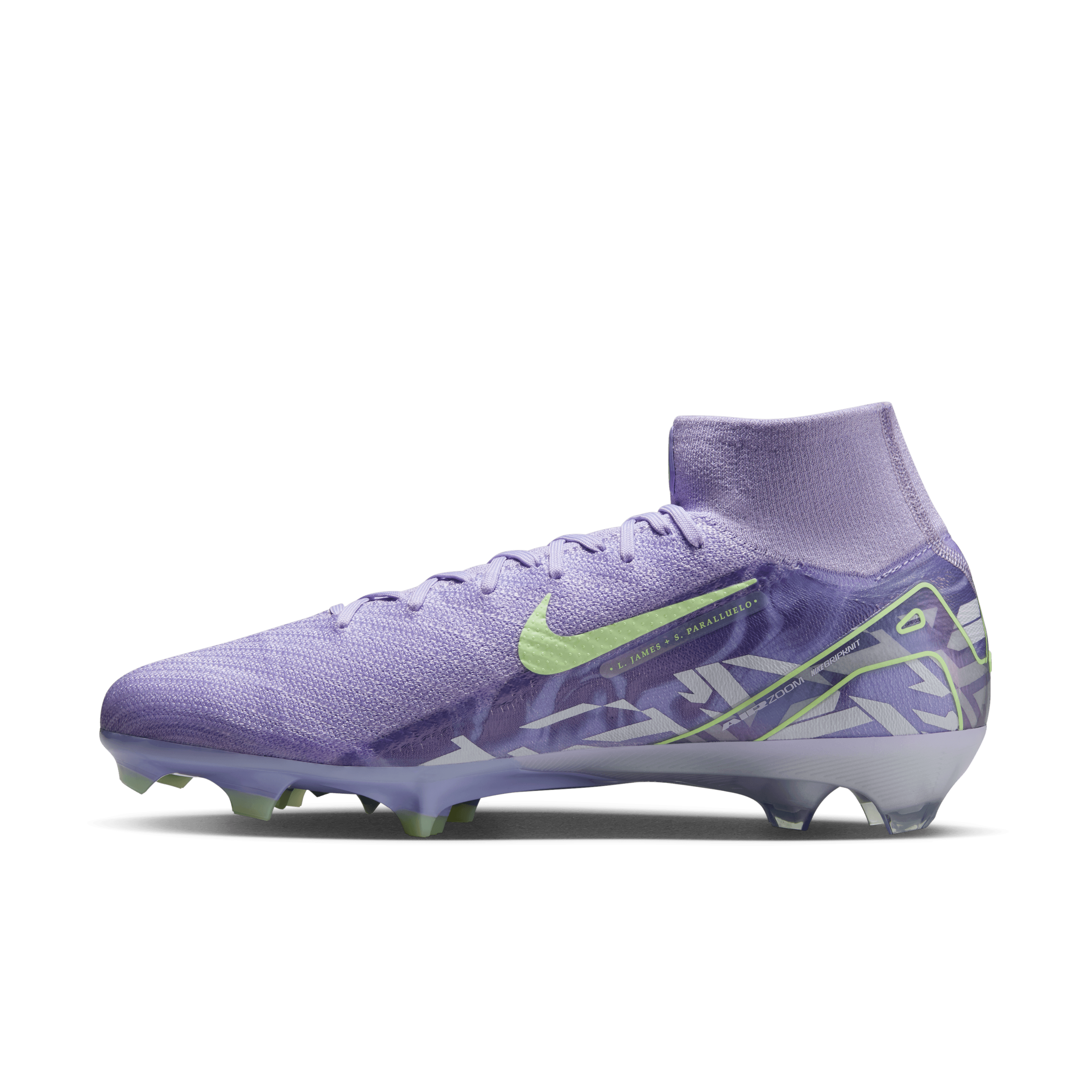 Nike Youth United Mercurial Superfly 10 Elite-Purple Agate/Barely Volt