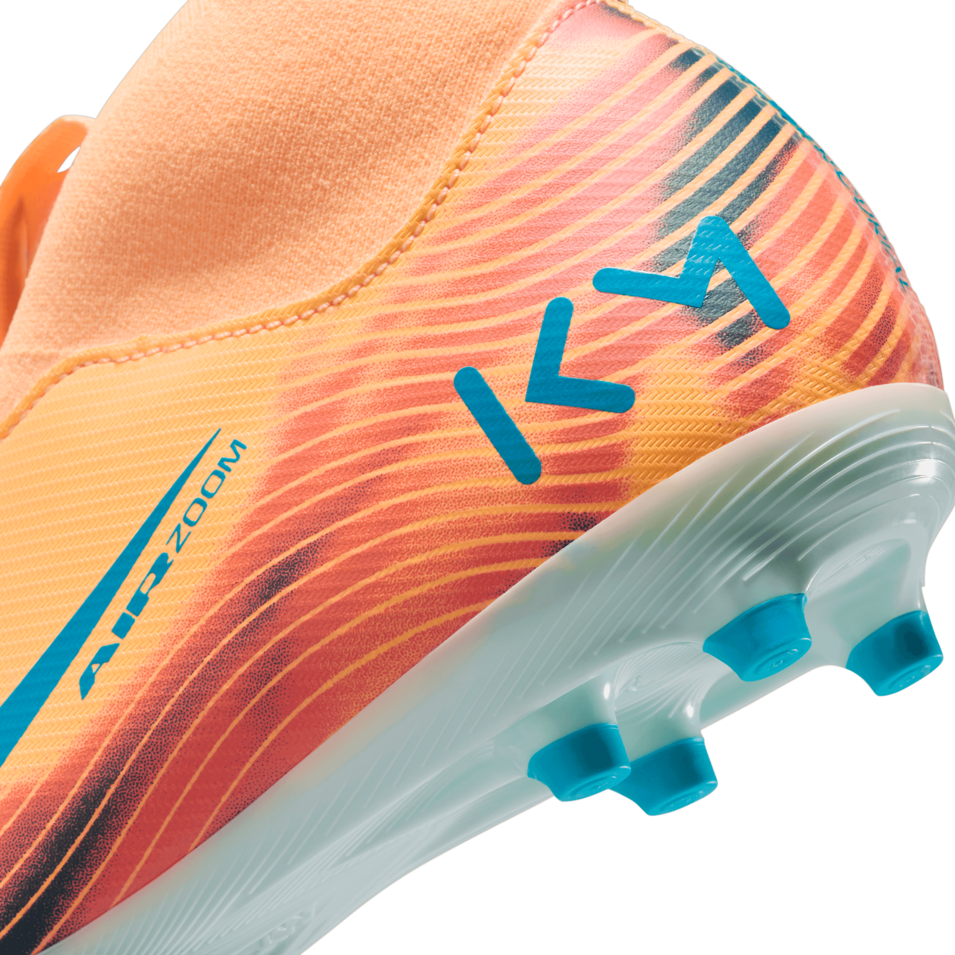 Nike Jr. Mercurial Superfly 10 Academy "Kylian Mbappé" FG -Melon Tint/neo Turq-igloo