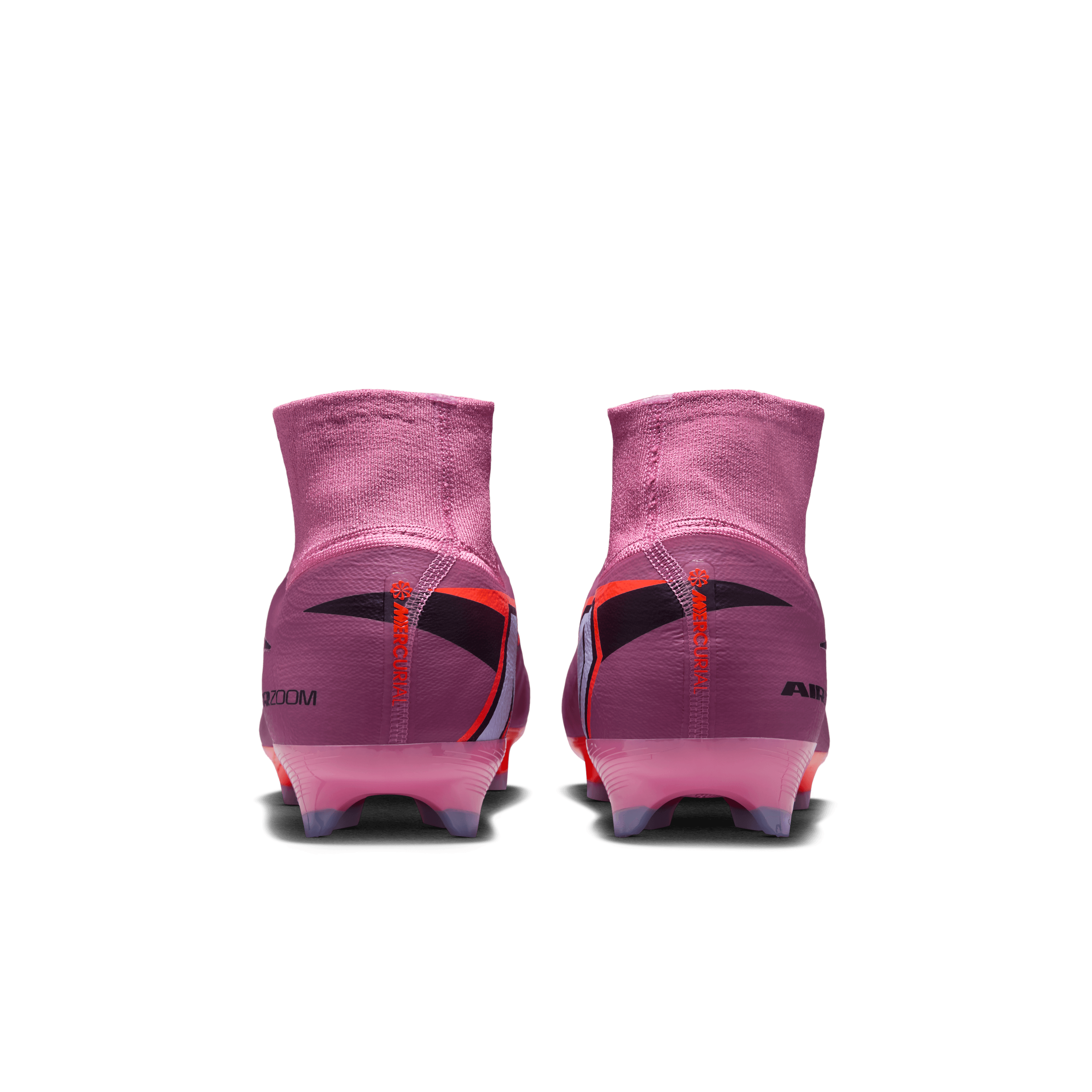 Nike Mercurial Superfly 10 Pro FG High-Top Soccer Cleats-Magic Flamingo/black/total Crimson
