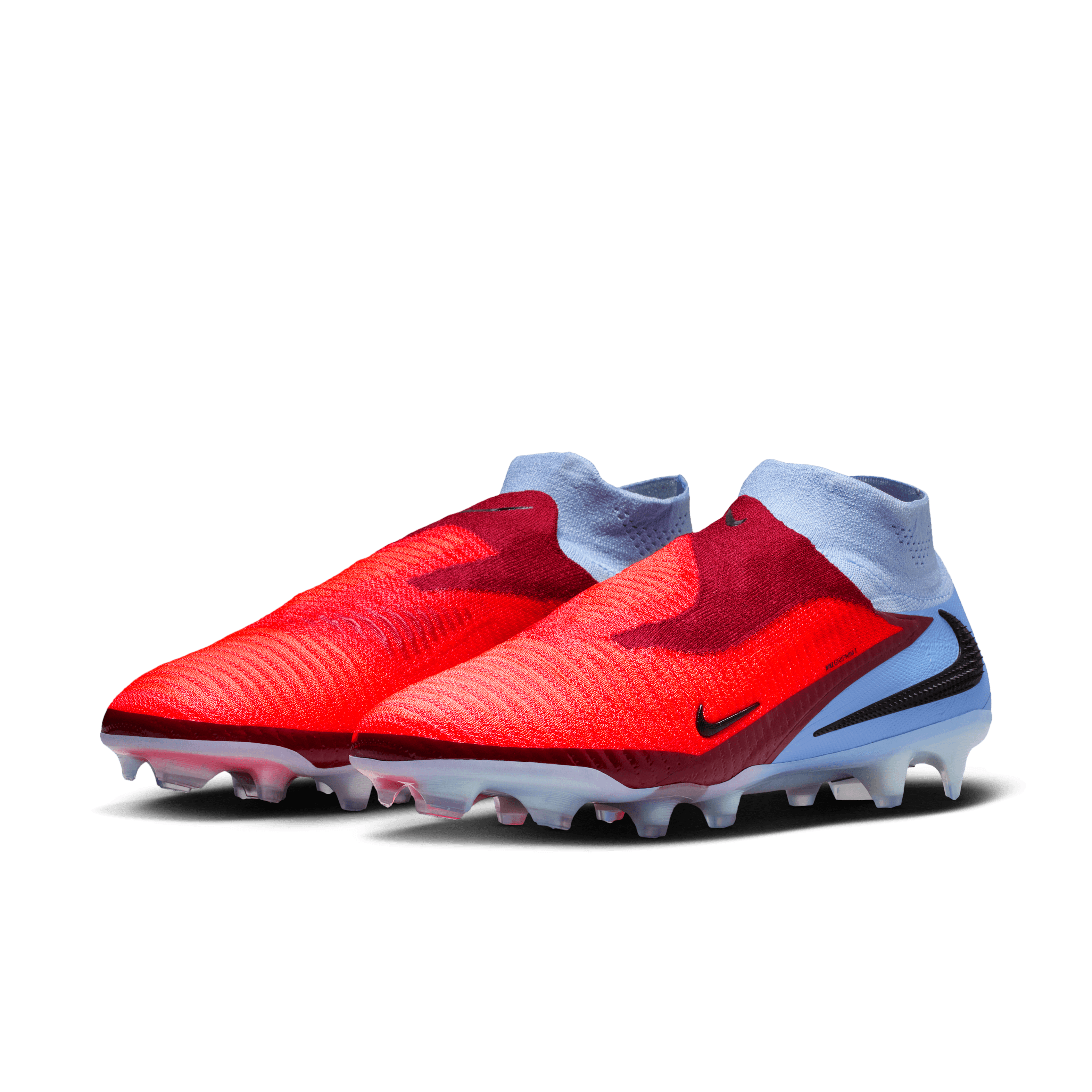 Nike Phantom 6 High Elite FG-Royal Tint/bright Crimson-black