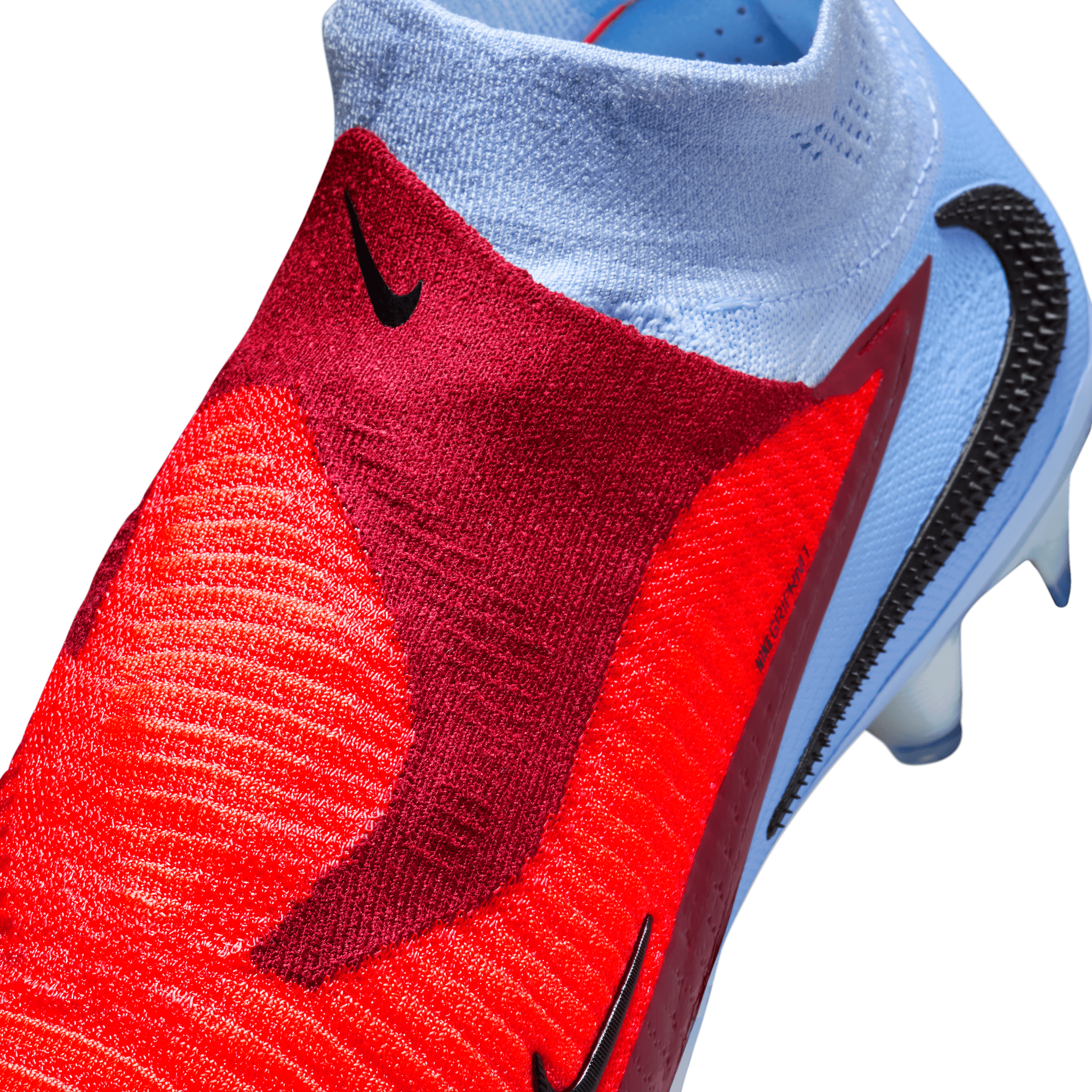 Nike Phantom 6 High Elite FG-Royal Tint/bright Crimson-black