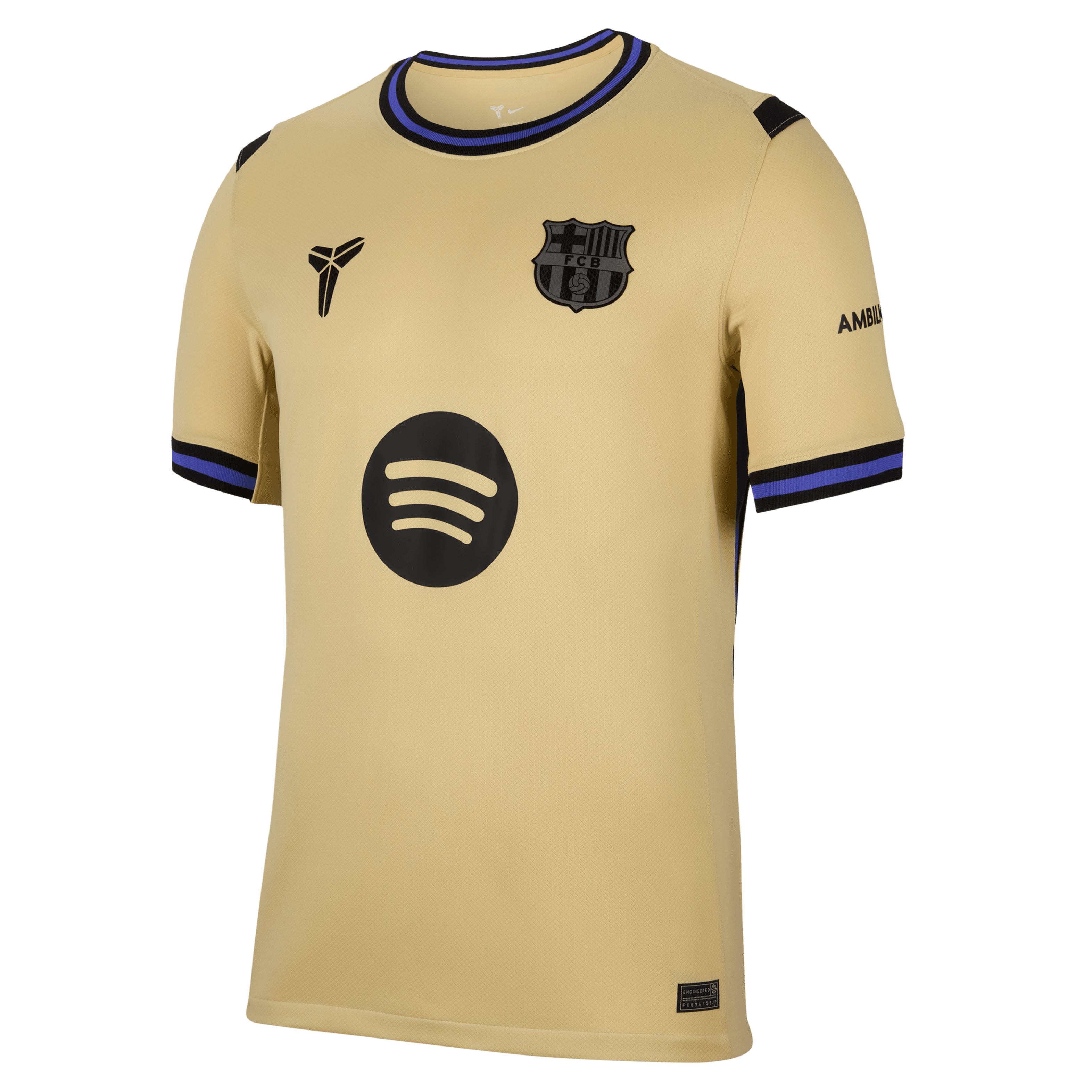 Kobe Bryant Men's FC Barcelona Stadium Away Jersey 25/26