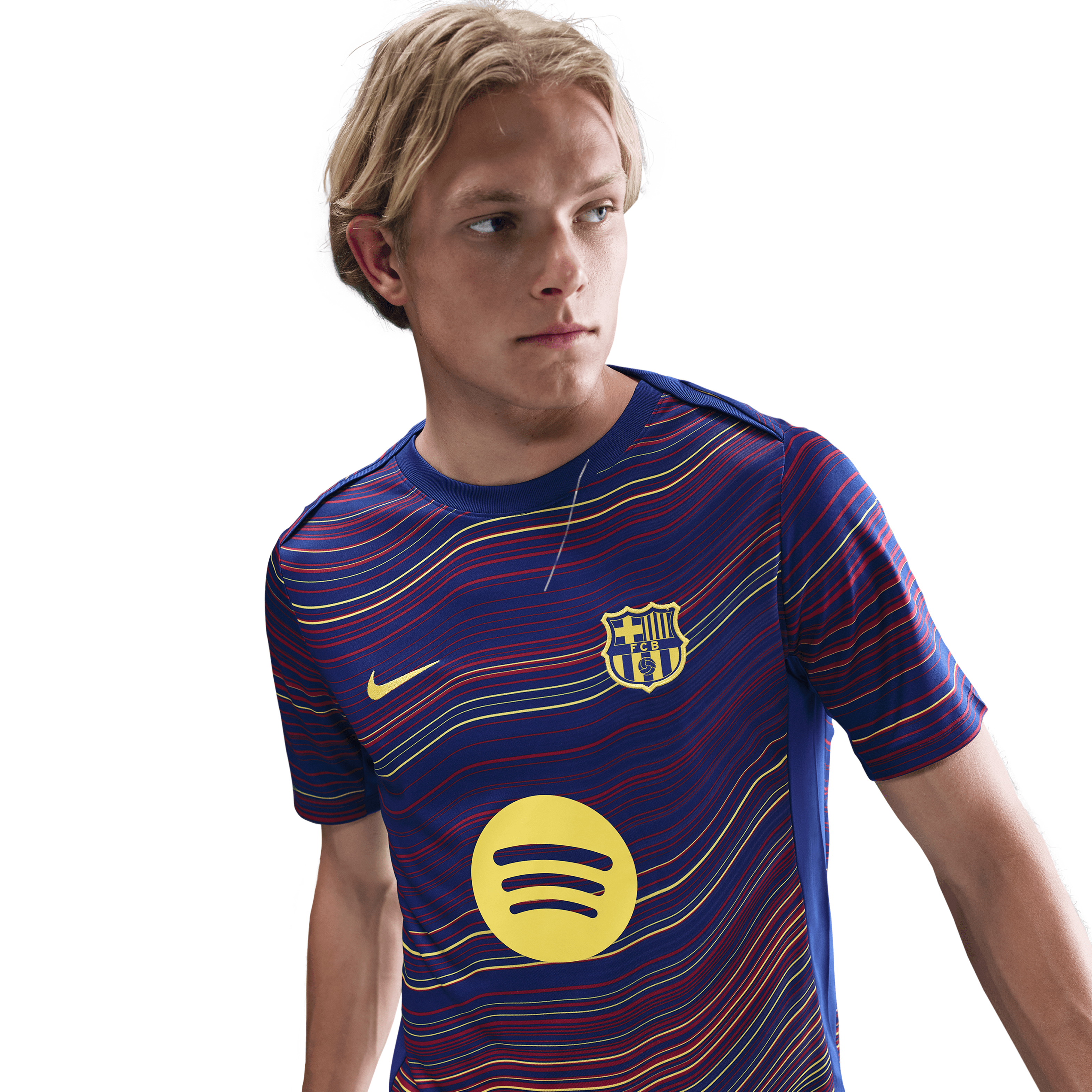 Nike FC Barcelona Academy Pro Dri-FIT Soccer Pre-Match Top Jersey