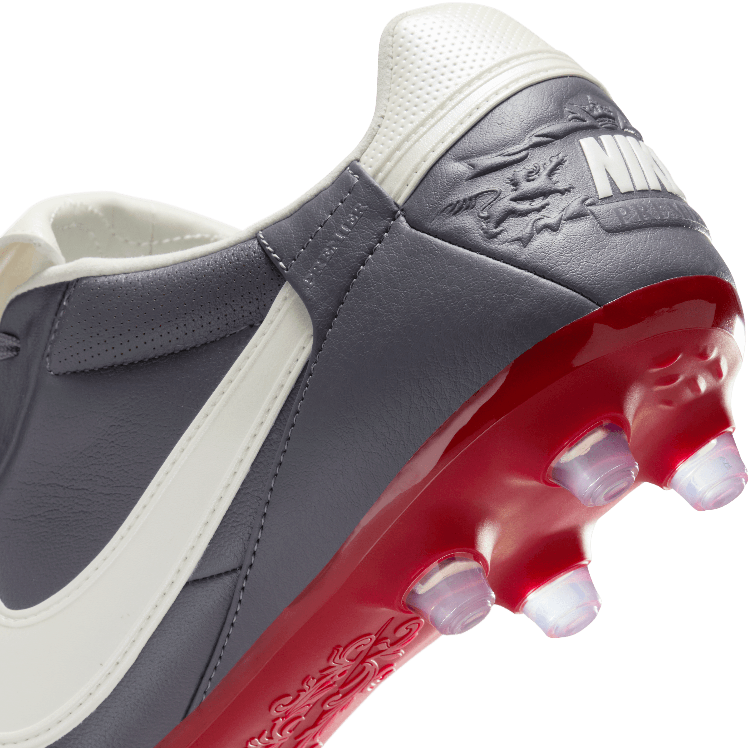 Nike Premier 3 FG- Lt Graphite/mtlc Summit Wht/arsity Red