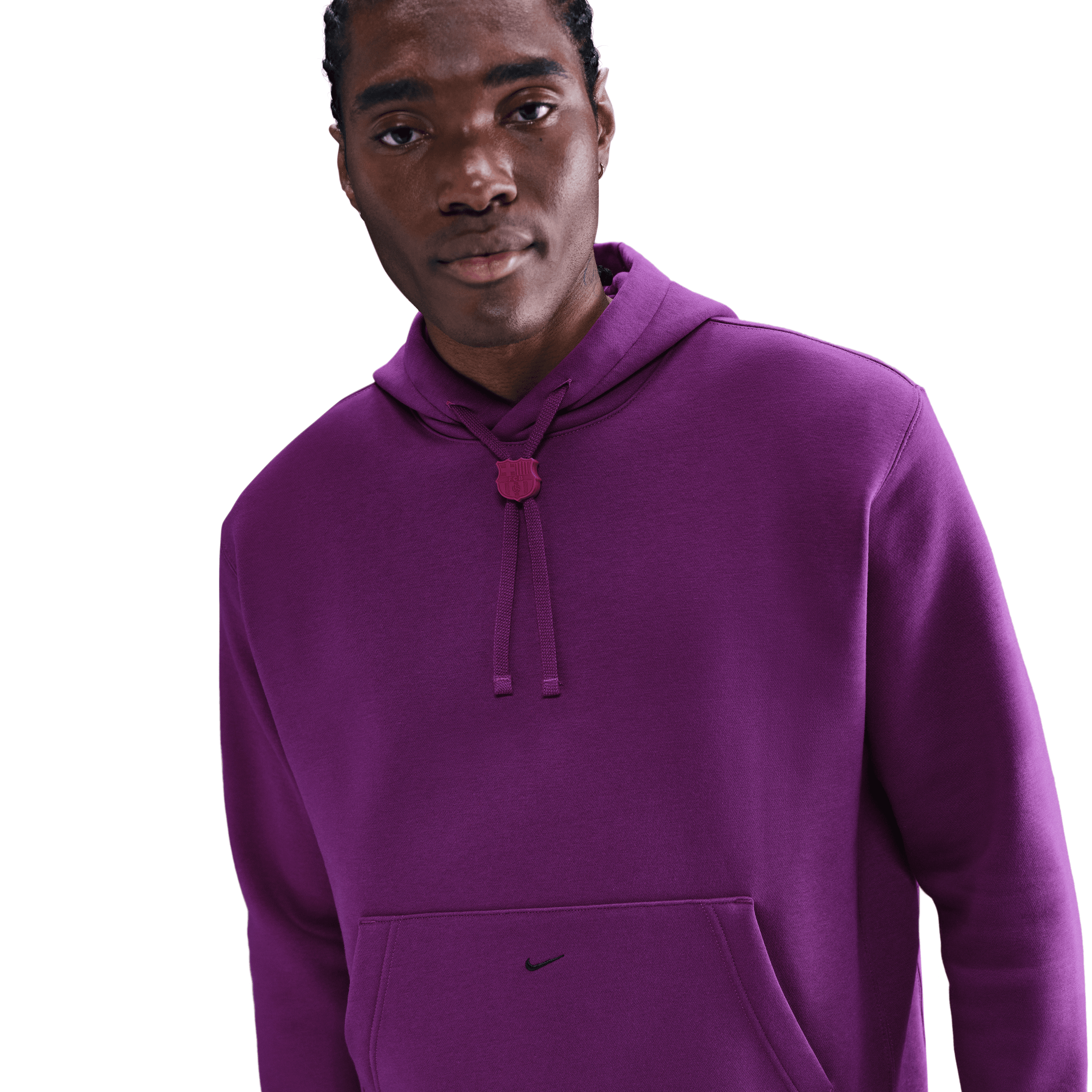 Nike FC Barcelona Club Men's Soccer Pullover Hoodie