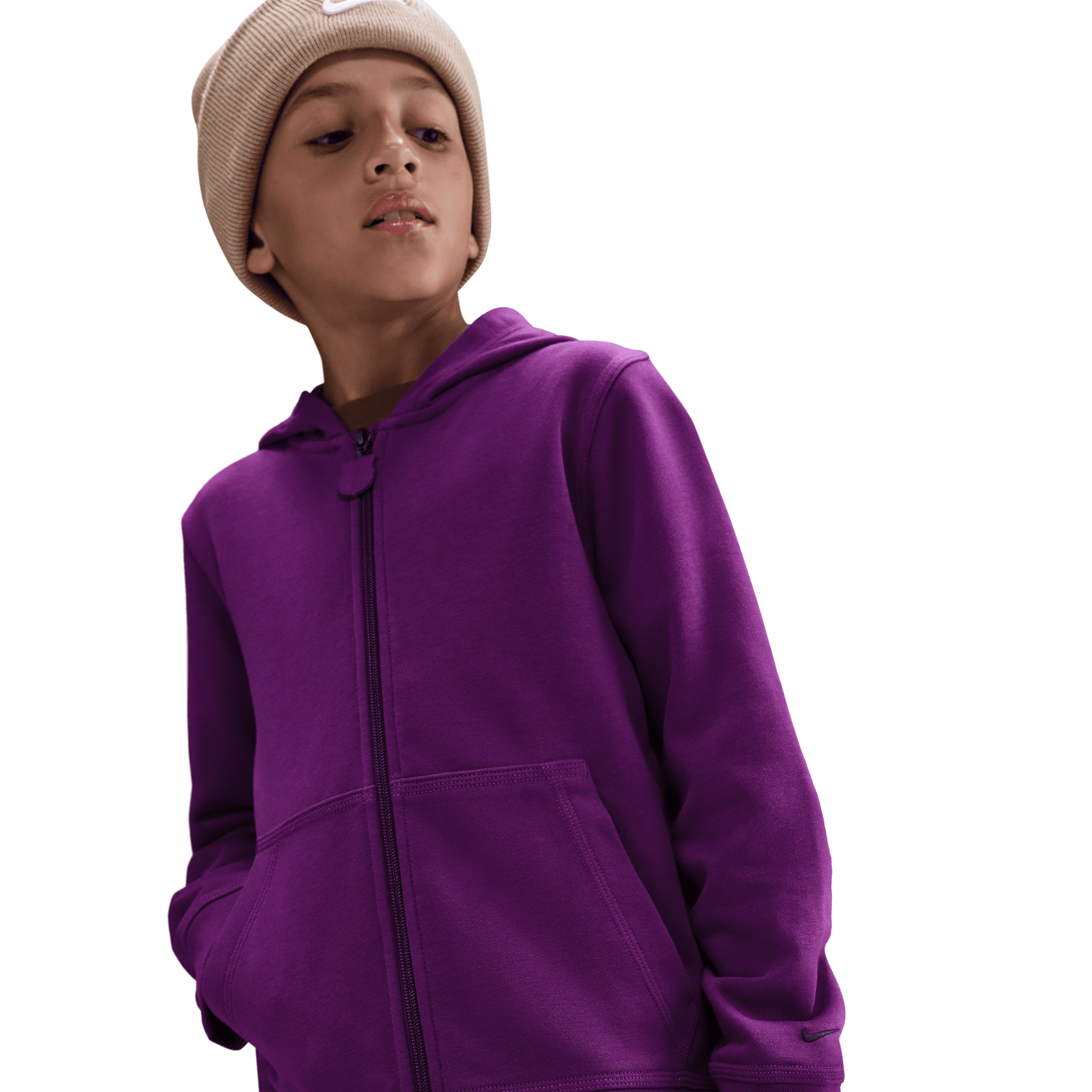 Nike Big Kids' FC Barcelona Club Full-Zip Hoodie