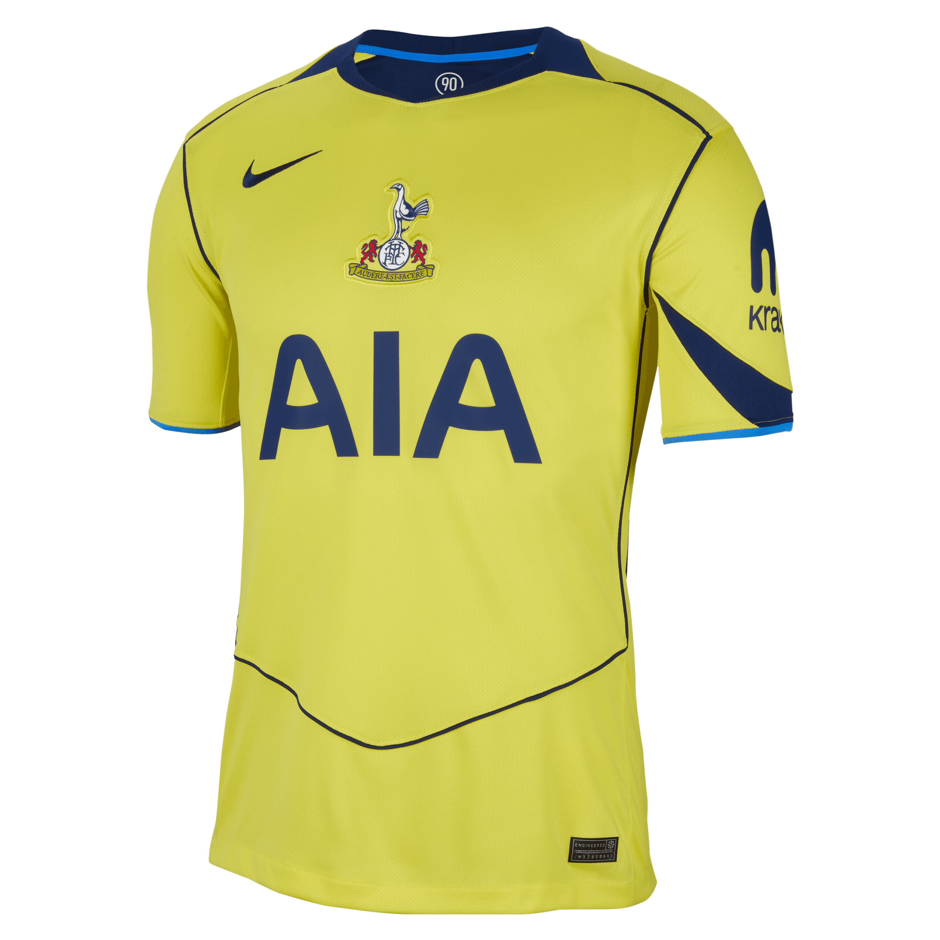 Nike Men's Tottenham Hotspur Stadium Third Dri-FIT Total 90 Soccer Replica Jersey