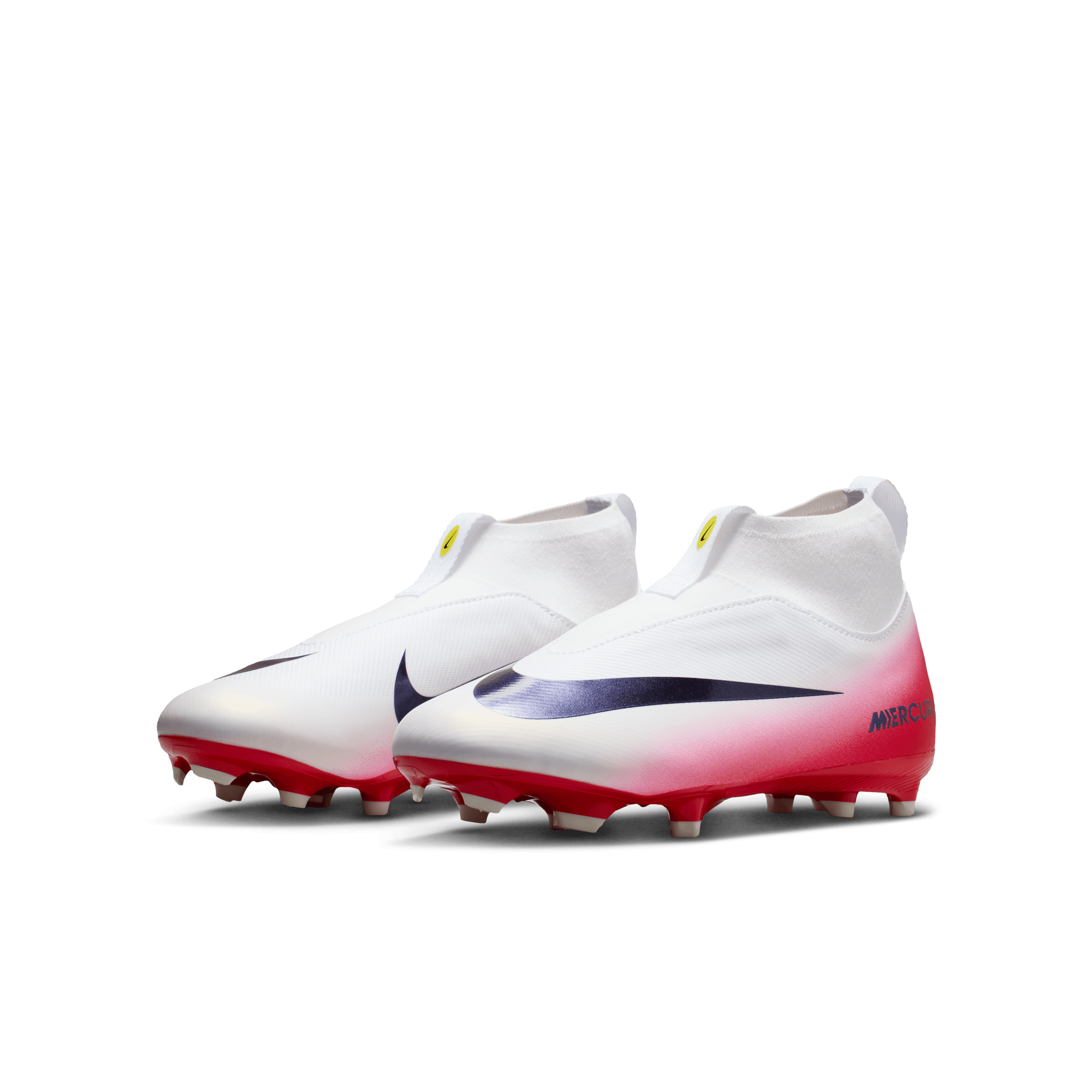 Nike Jr. Mercurial Superfly 10 Academy LV8 Big Kids' FG-University Red/dark Obsidian
