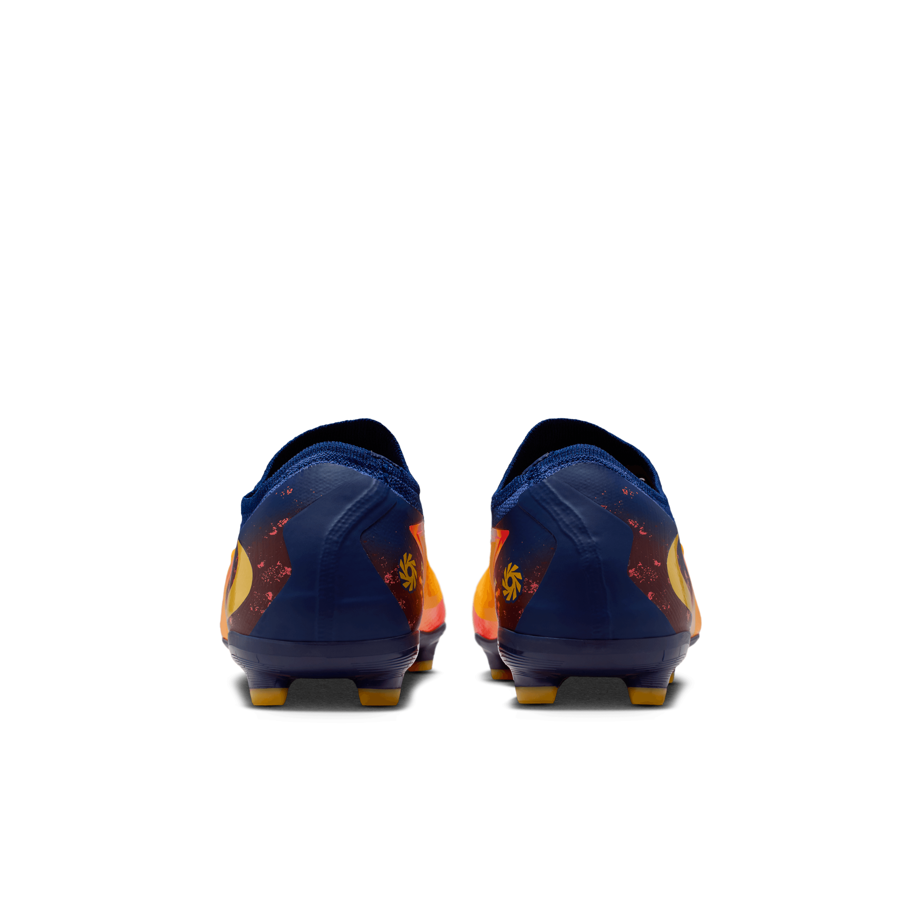 Nike Jr. Phantom 6 Low Pro "Erling Haaland FG/MG-Laser Orange/lemon Venom-blue Void