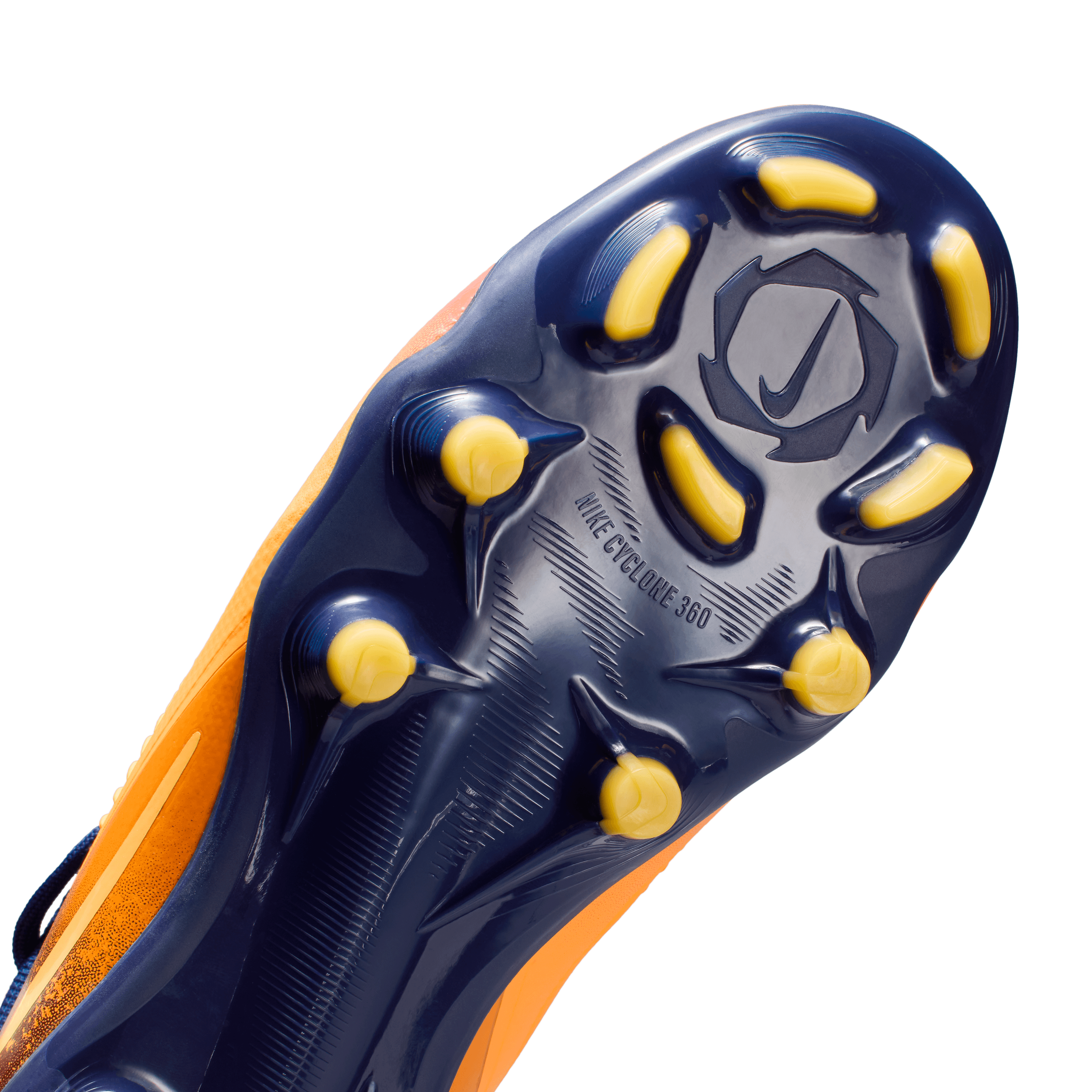 Nike Jr. Phantom 6 Low Pro "Erling Haaland FG/MG-Laser Orange/lemon Venom-blue Void