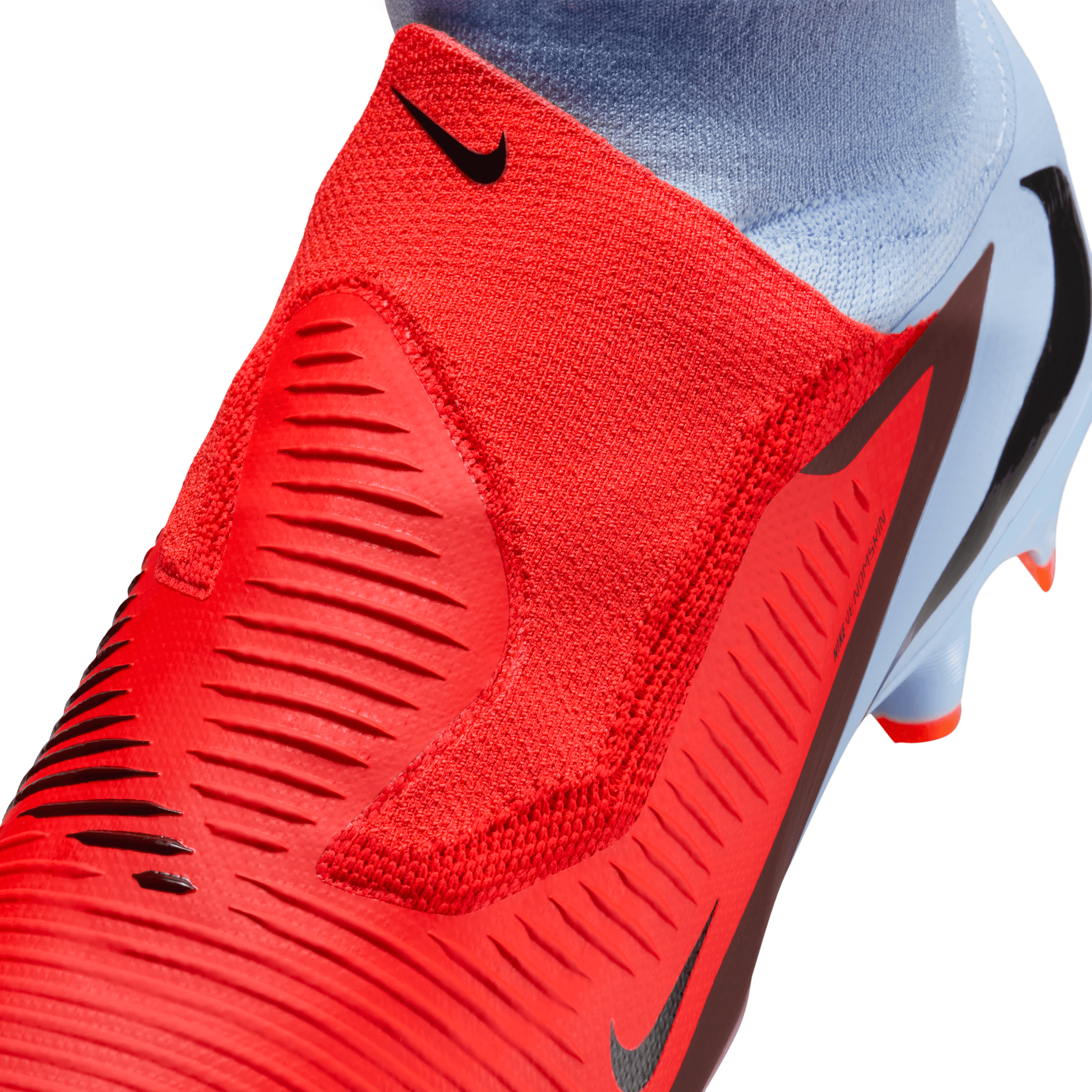 Nike Phantom 6 High Pro Firm-Ground Soccer Cleats-Royal Tint/bright Crimson