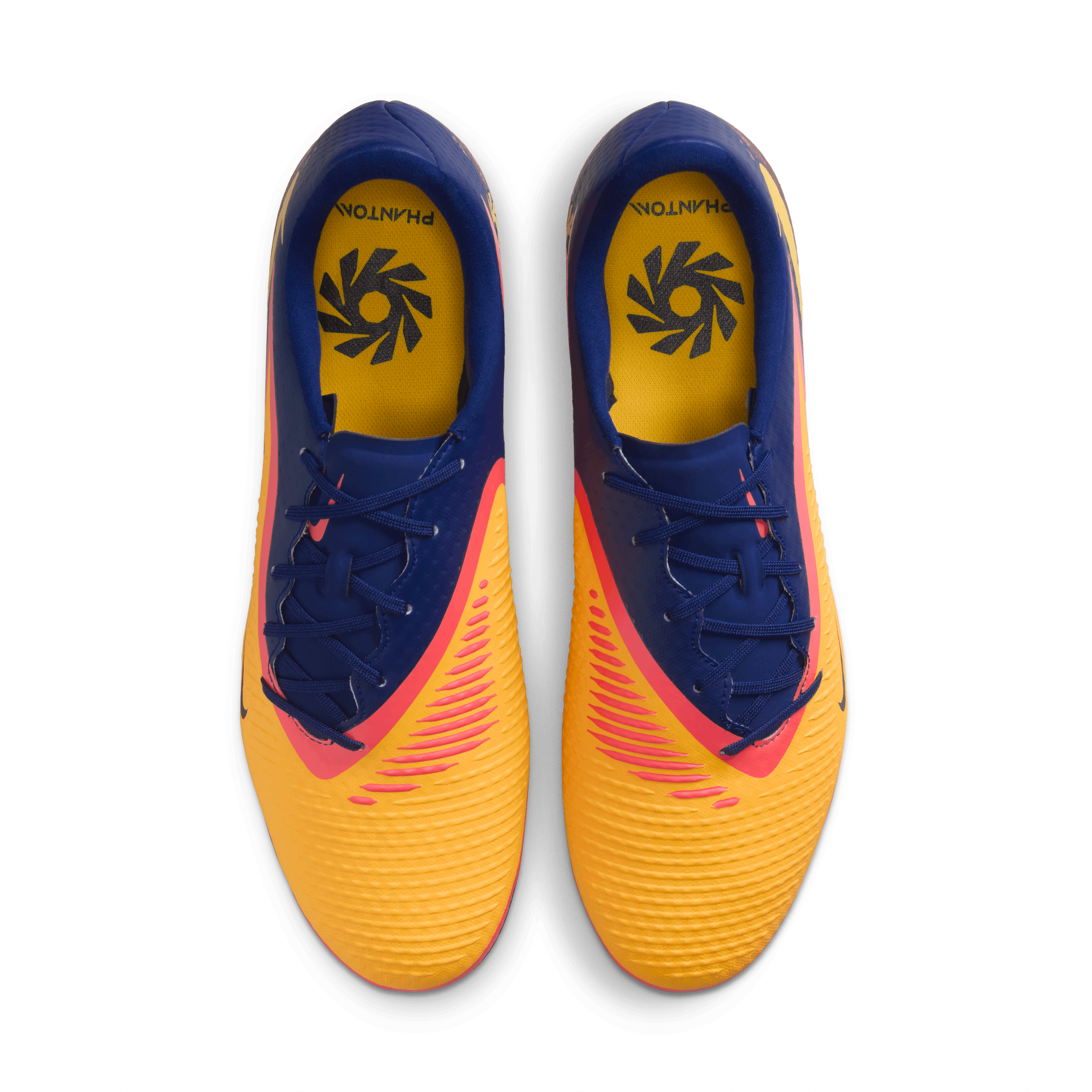 Nike Phantom 6 Low Academy "Erling Haaland" MG/FG- Laser Orange/lemon Venom-blue Void