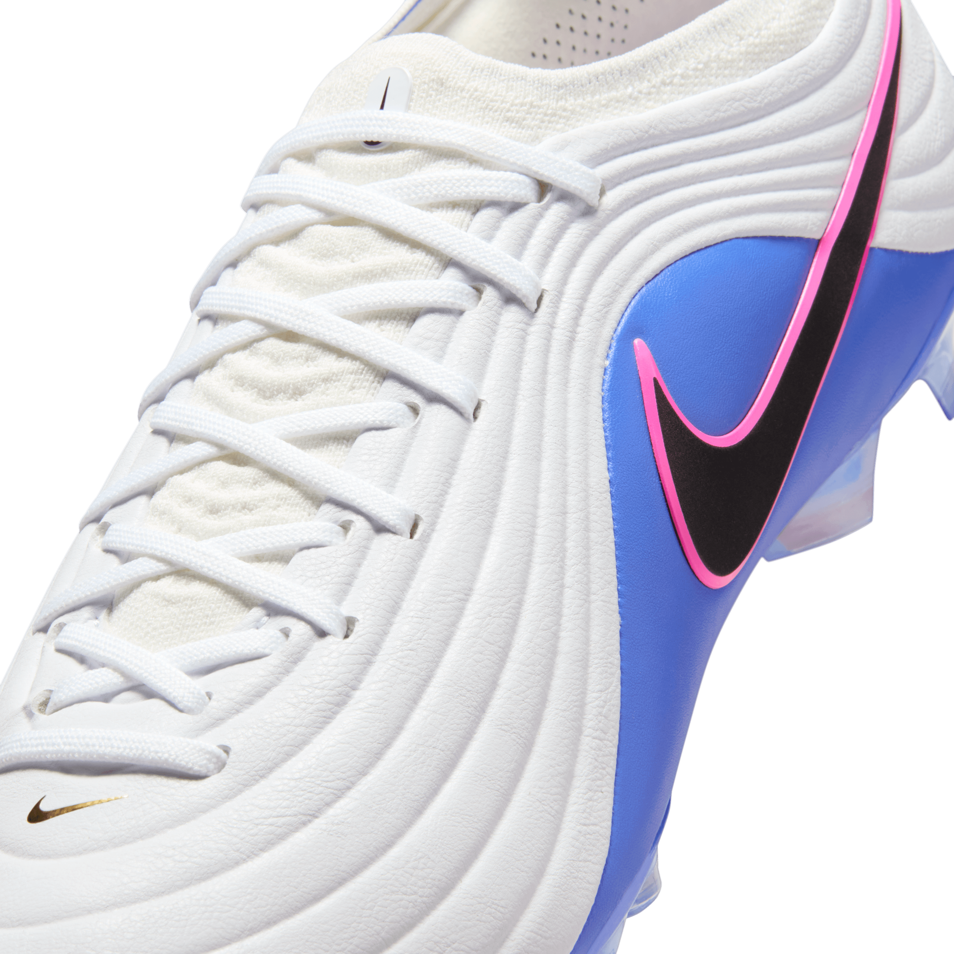 Nike Tiempo Maestro Elite FG-White/black/Racer Blue/pink Blast