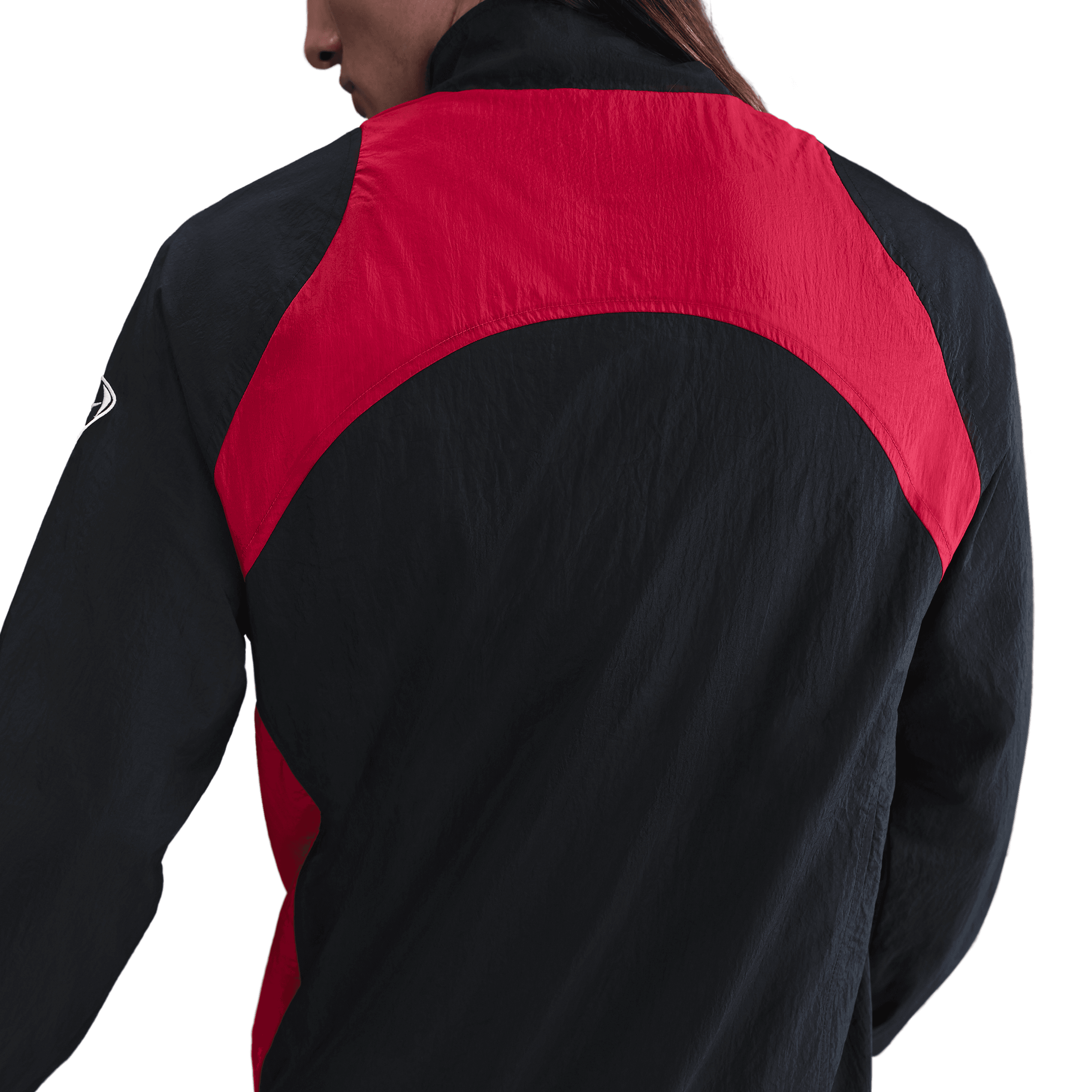 Nike Total 90 Men's Repel Soccer Track Jacket-Black/Gym Red