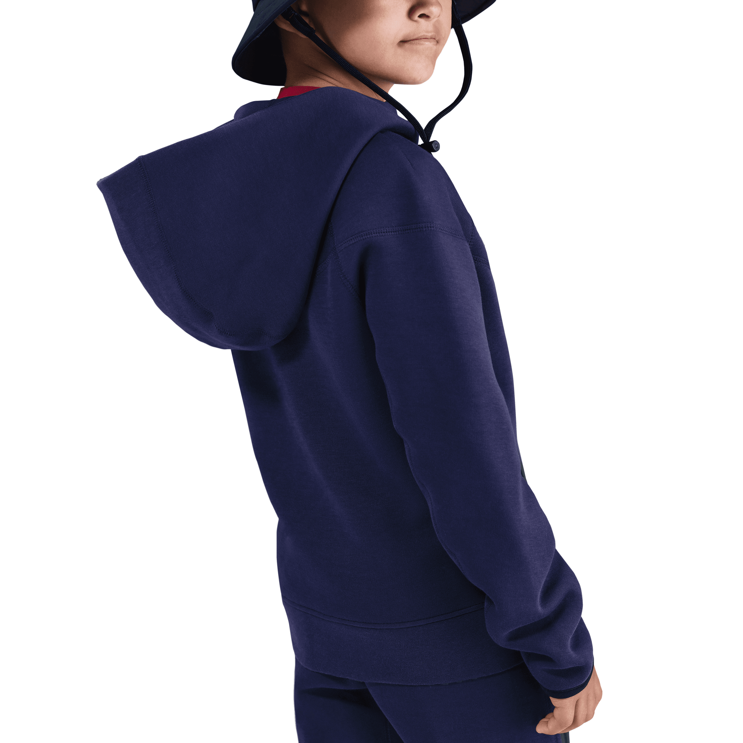 Nike FC Barcelona Tech Fleece Big Kids' (Boys') Full-Zip Hoodie