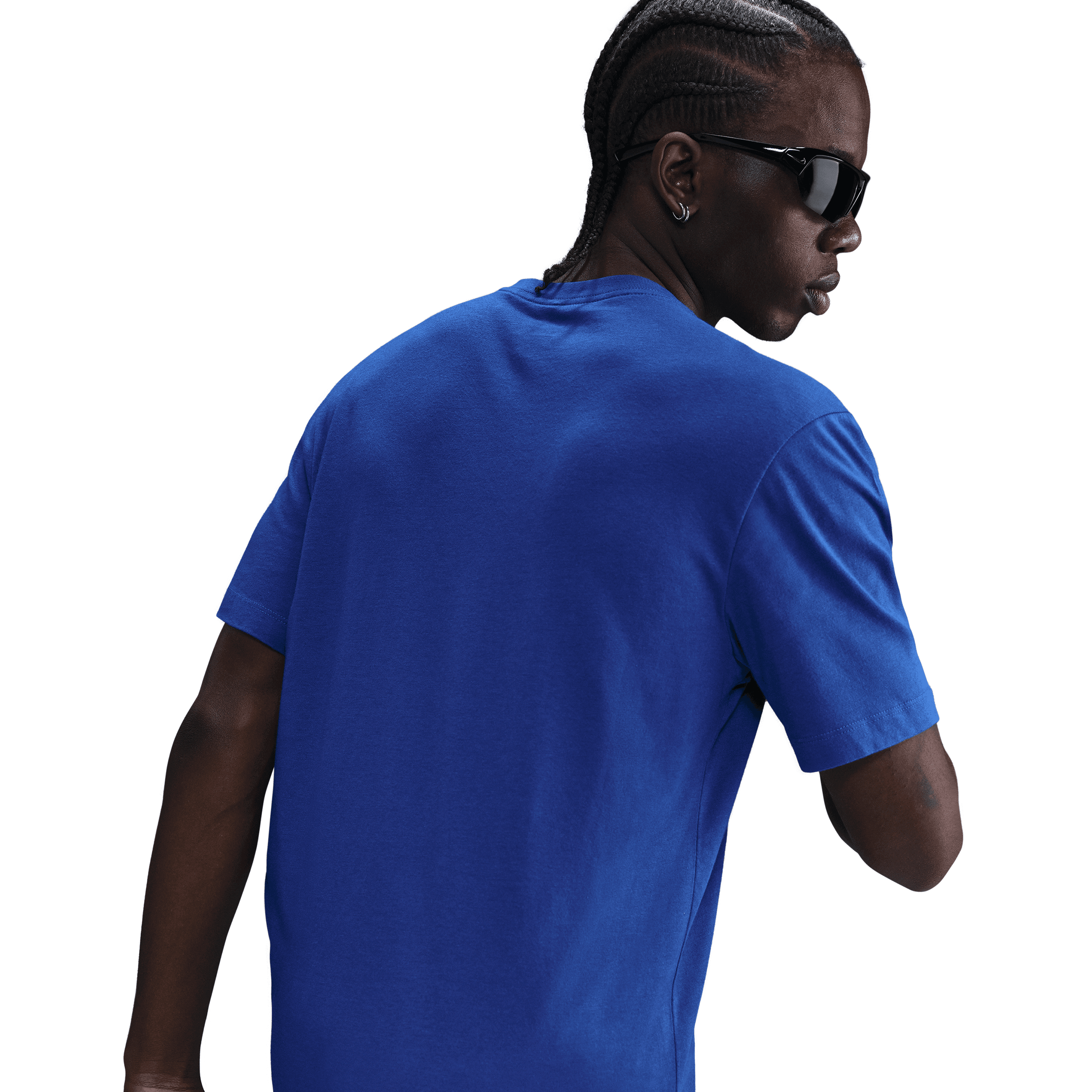 Nike Men's Chelsea FC Mini Crest T-Shirt-Blue