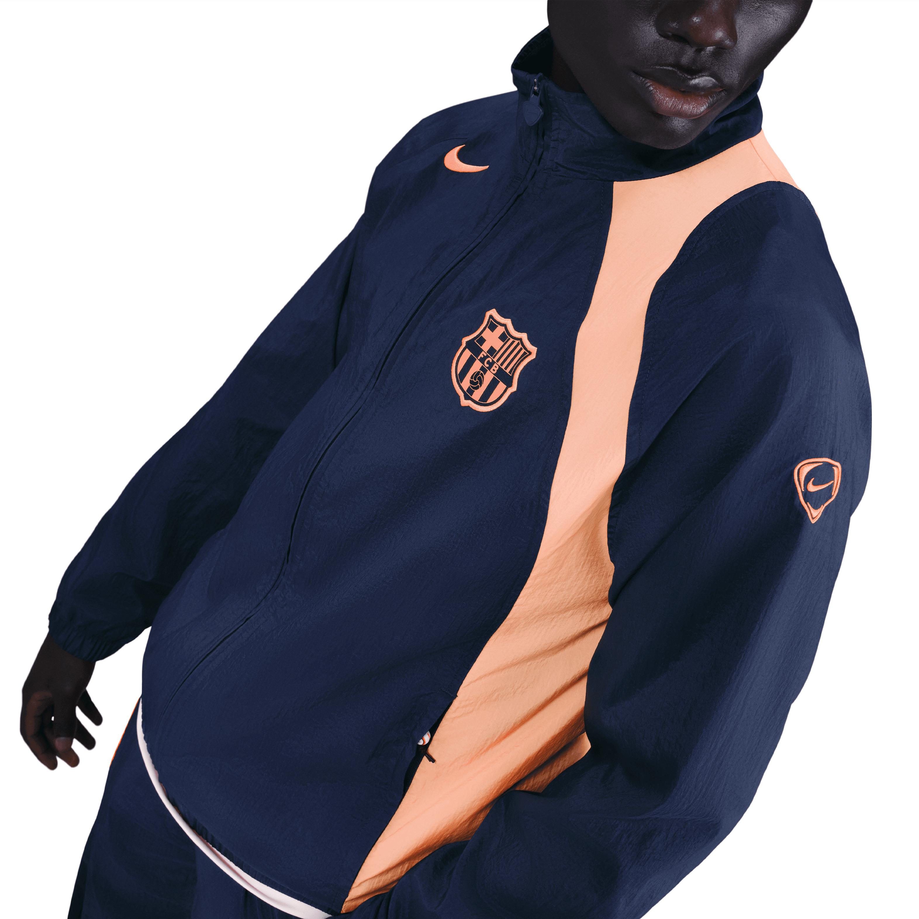 Nike FC Barcelona Total 90 Soccer Track Jacket
