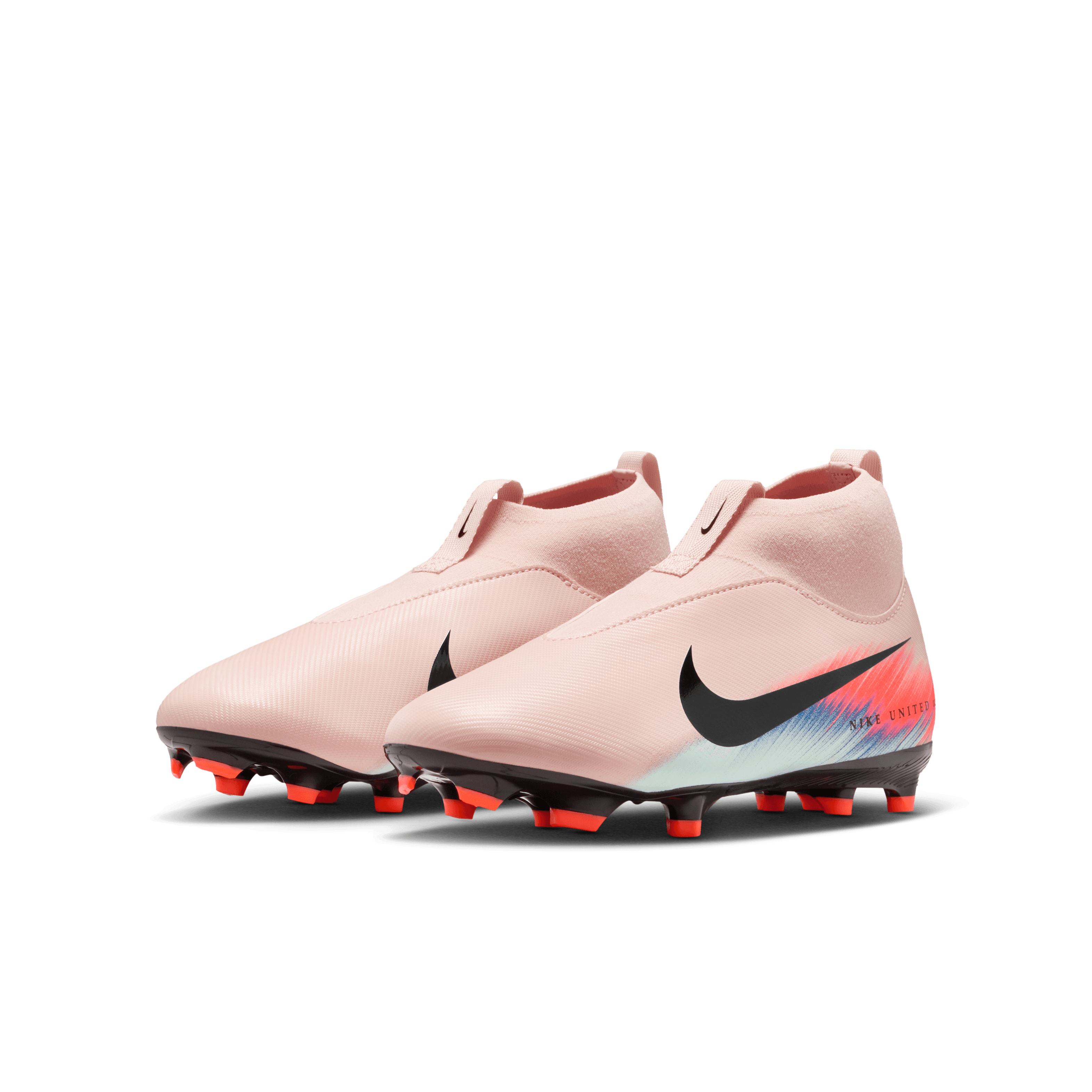 Nike United Jr. Mercurial Superfly 10 Academy/SILT RED/RACER BLUE