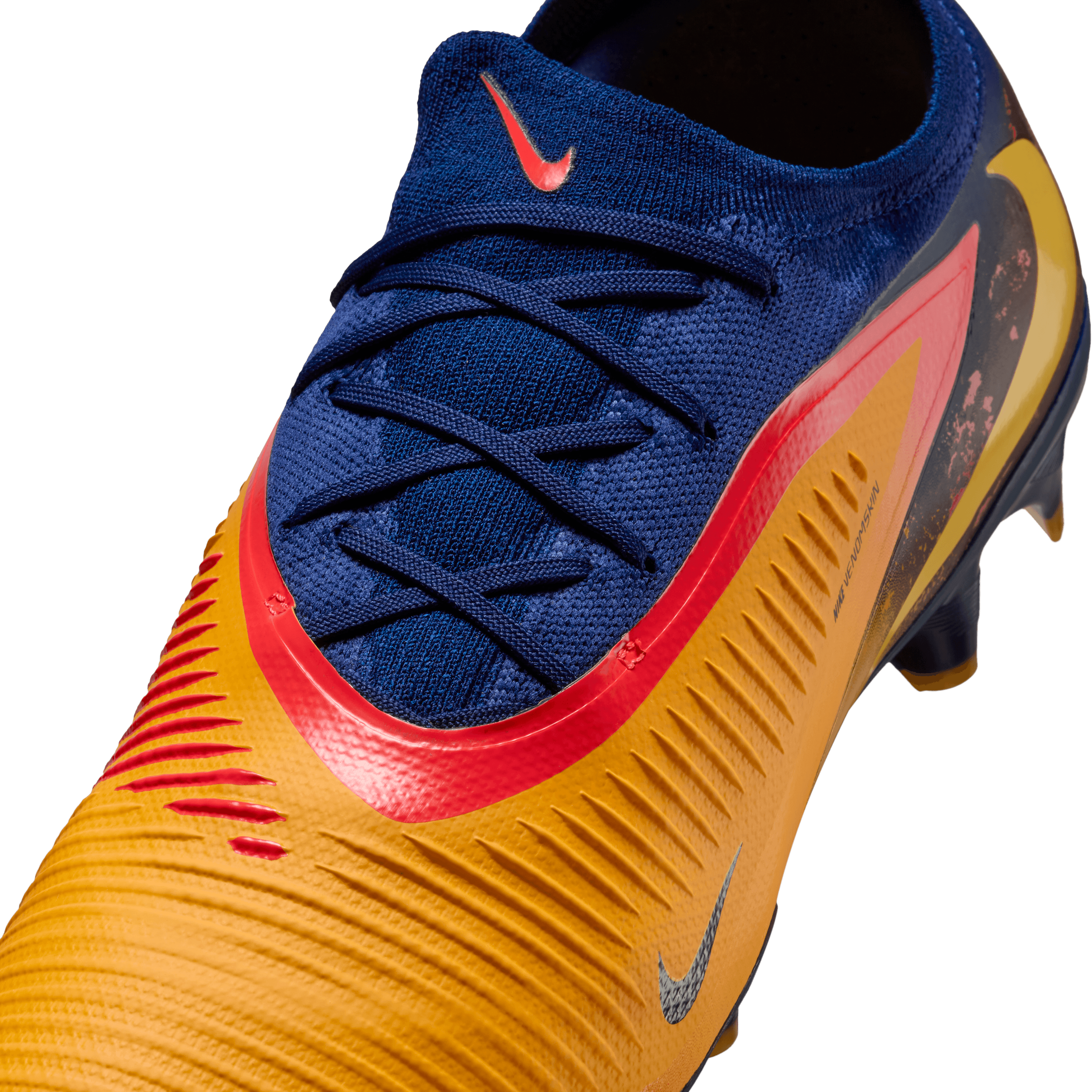 Nike Phantom 6 Low Pro "Erling Haaland"-Laser Orange/lemon Venom-blue Void 2