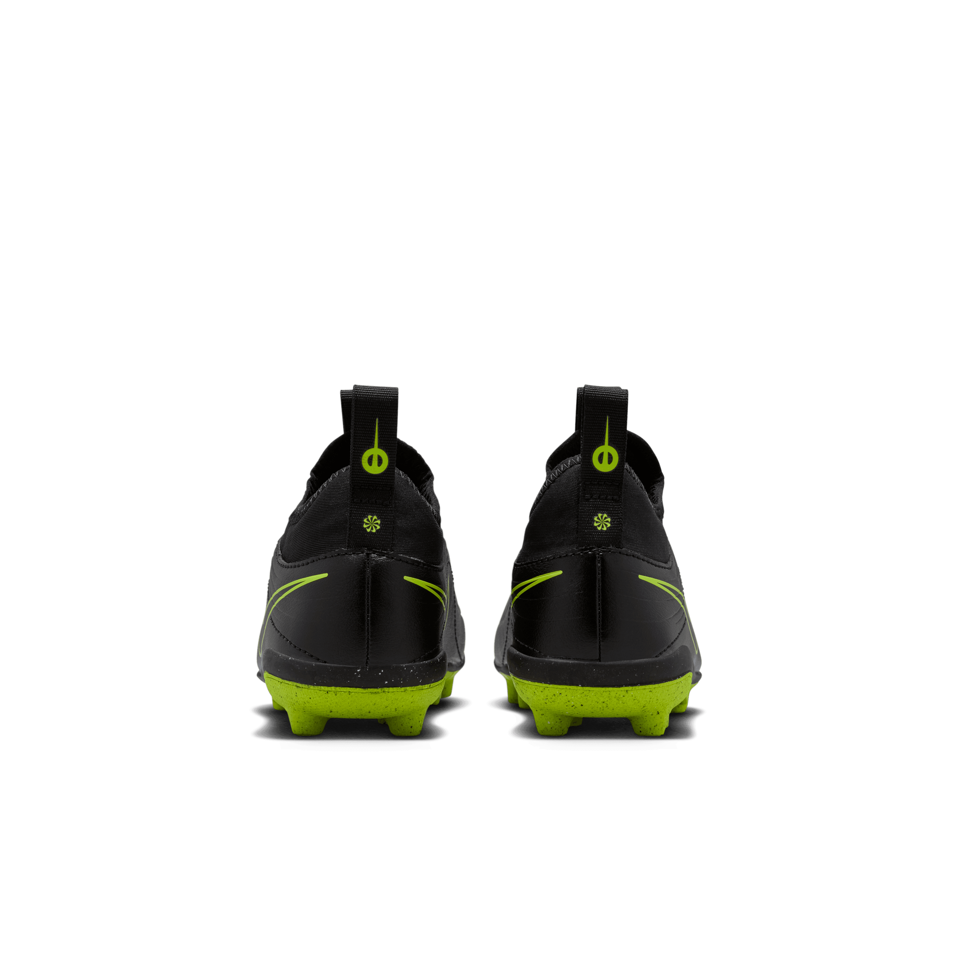 Nike Jr. Tiempo Maestro Club MG Low-Top Soccer Cleats- Black/Volt
