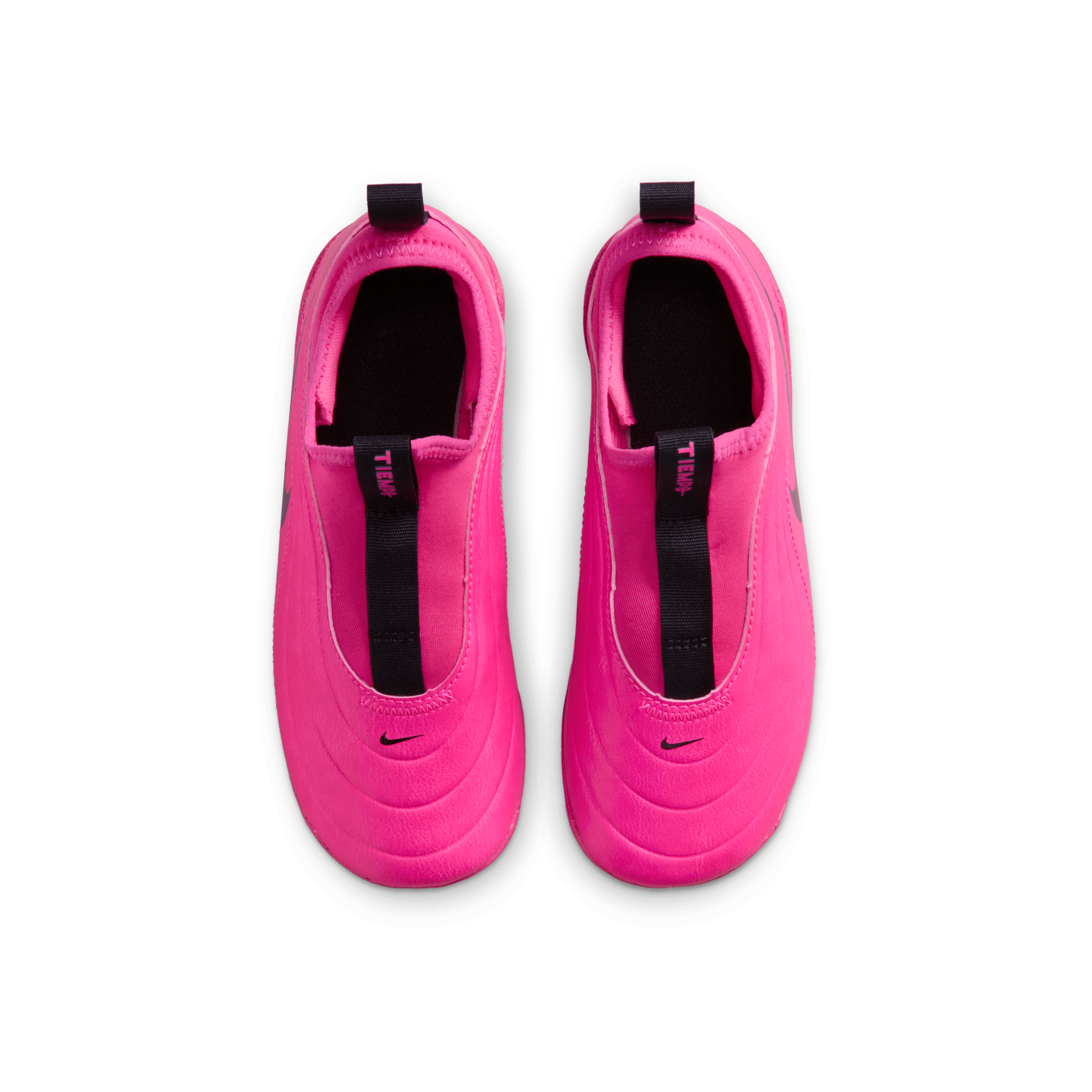 Nike Jr. Tiempo Maestro Club MG Low-Top Soccer Cleats-Pink Blast/black