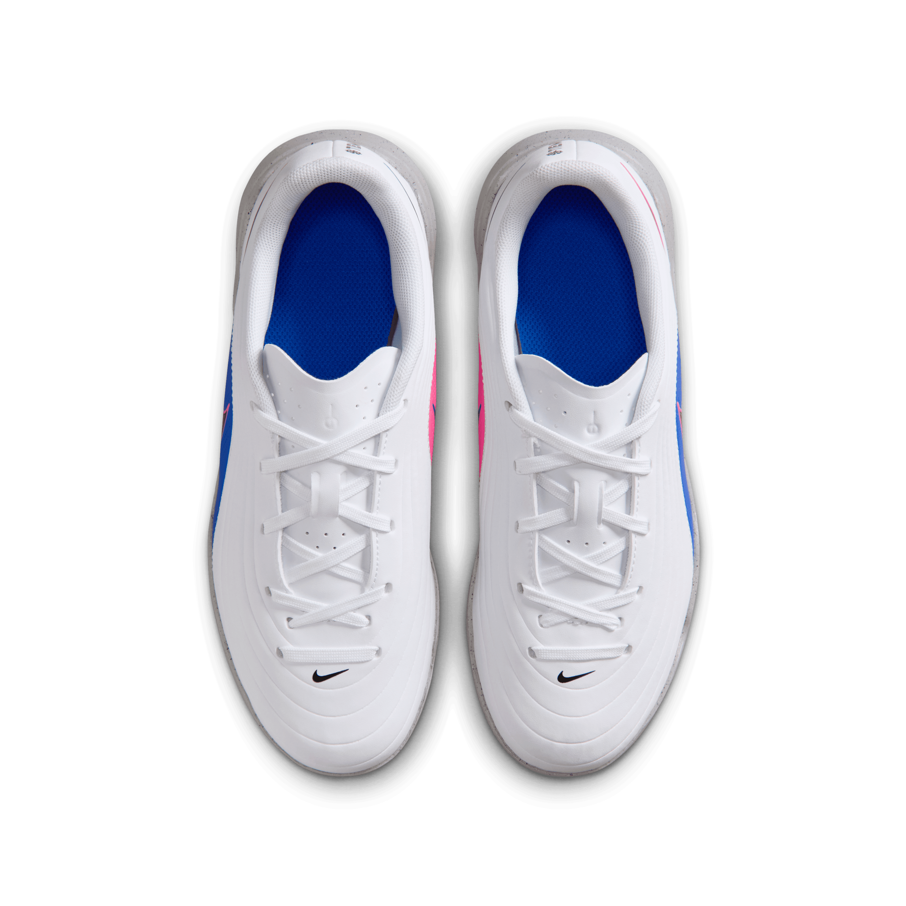 Nike Jr. Tiempo Maestro Club IC-White/black-racer Blue-pink Blast