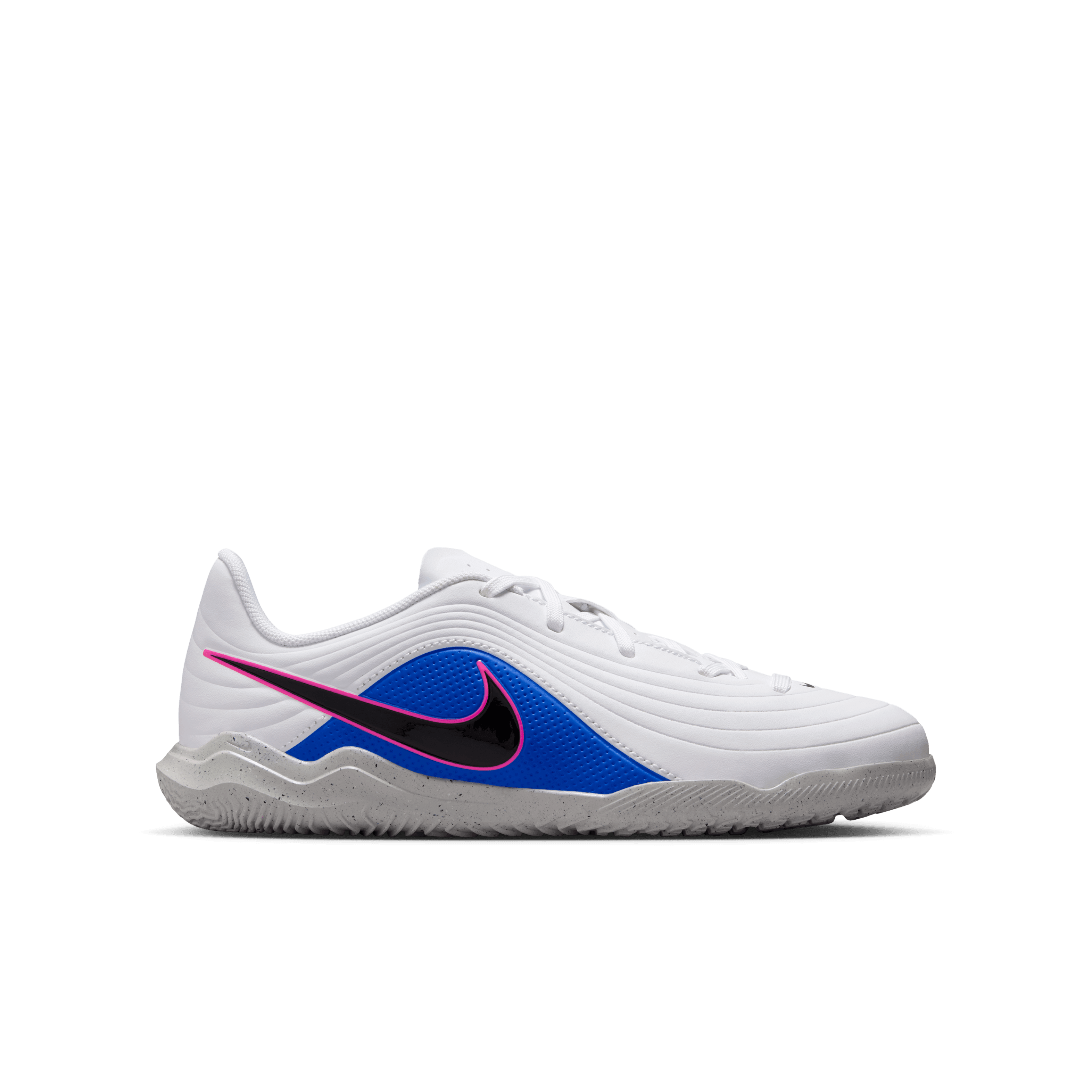 Nike Jr. Tiempo Maestro Club IC-White/black-racer Blue-pink Blast