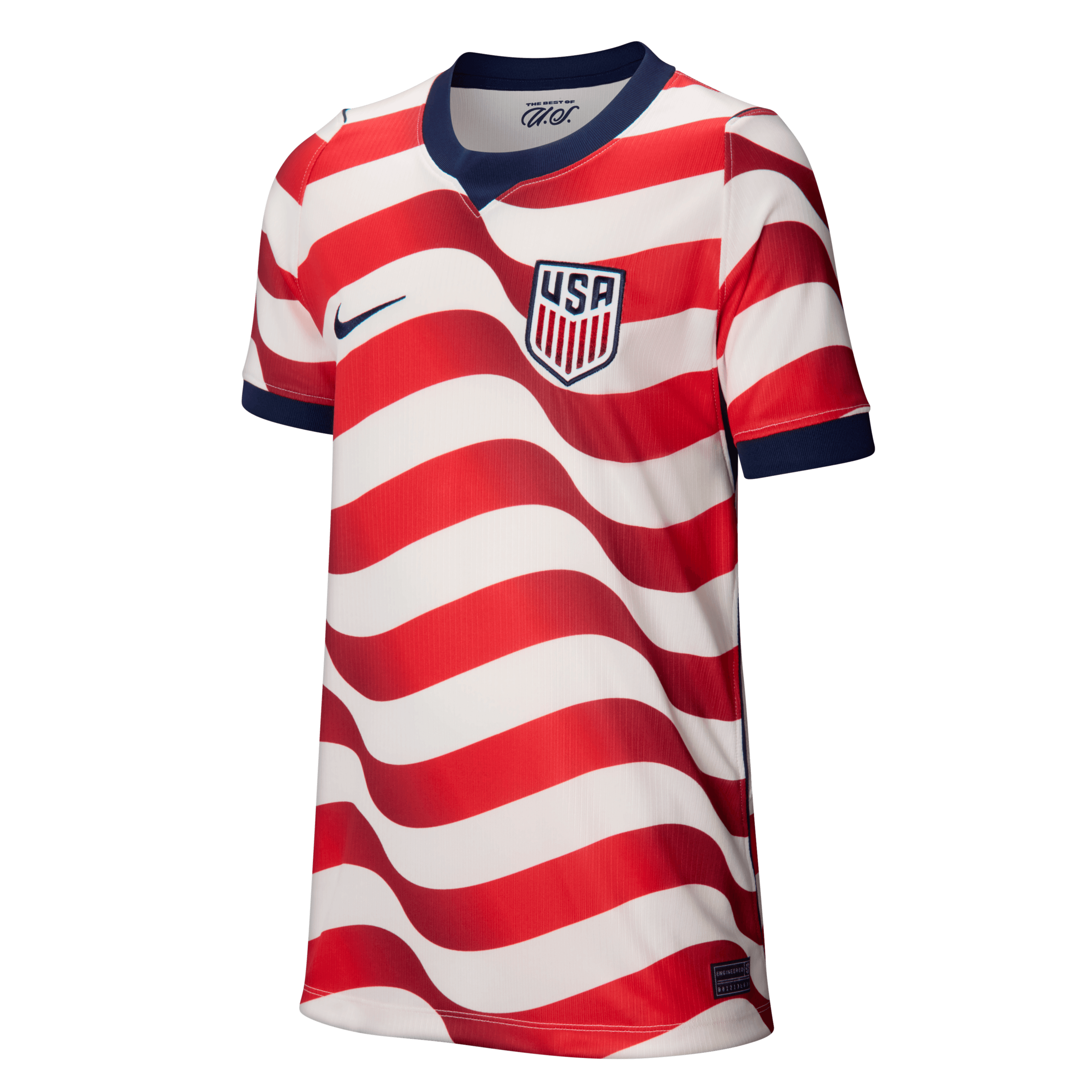 Nike Youth USMNT Stadium Home Dri-FIT Soccer Replica Jersey 2026