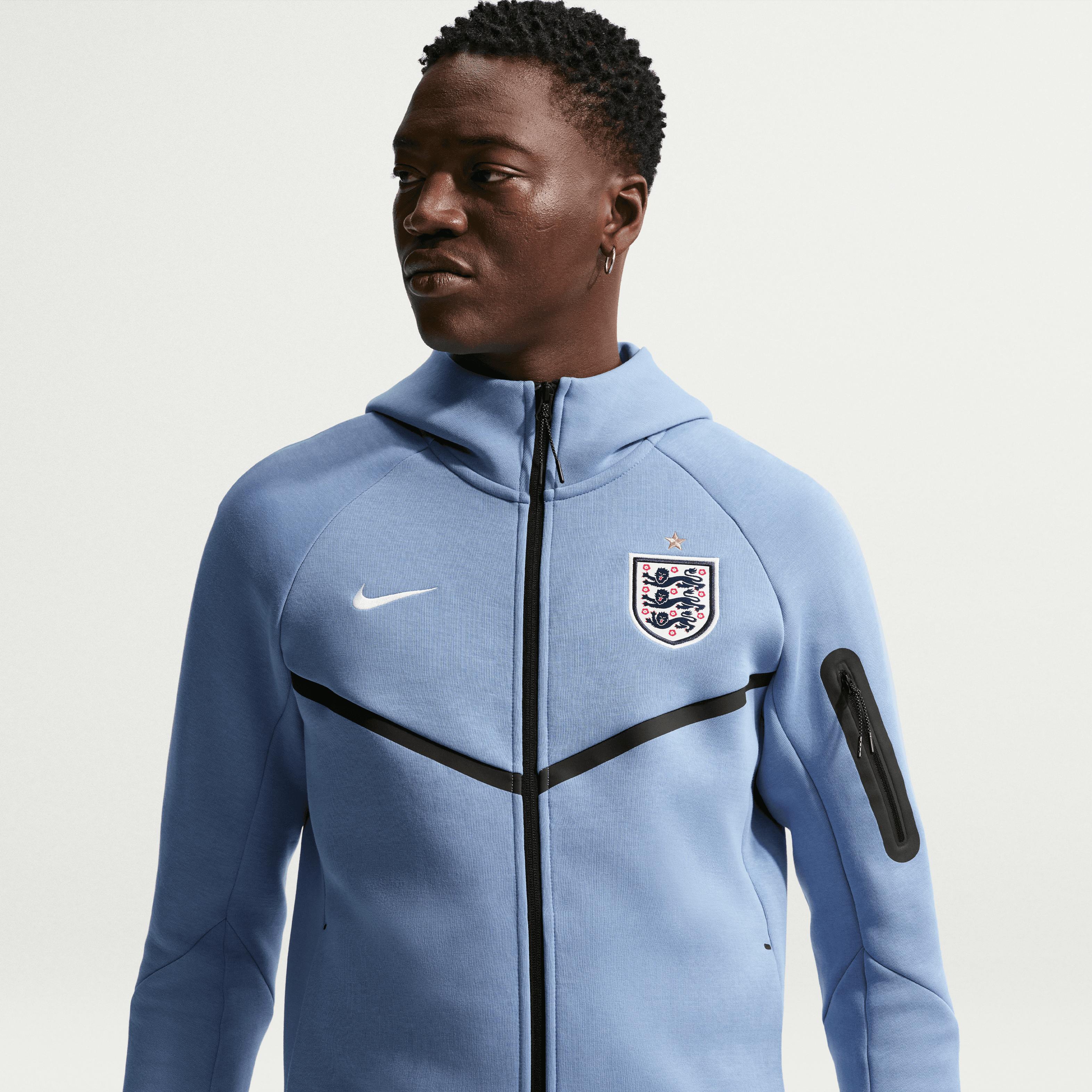 Nike England Tech Fleece Windrunner Men's Nike Soccer Full-Zip Hoodie