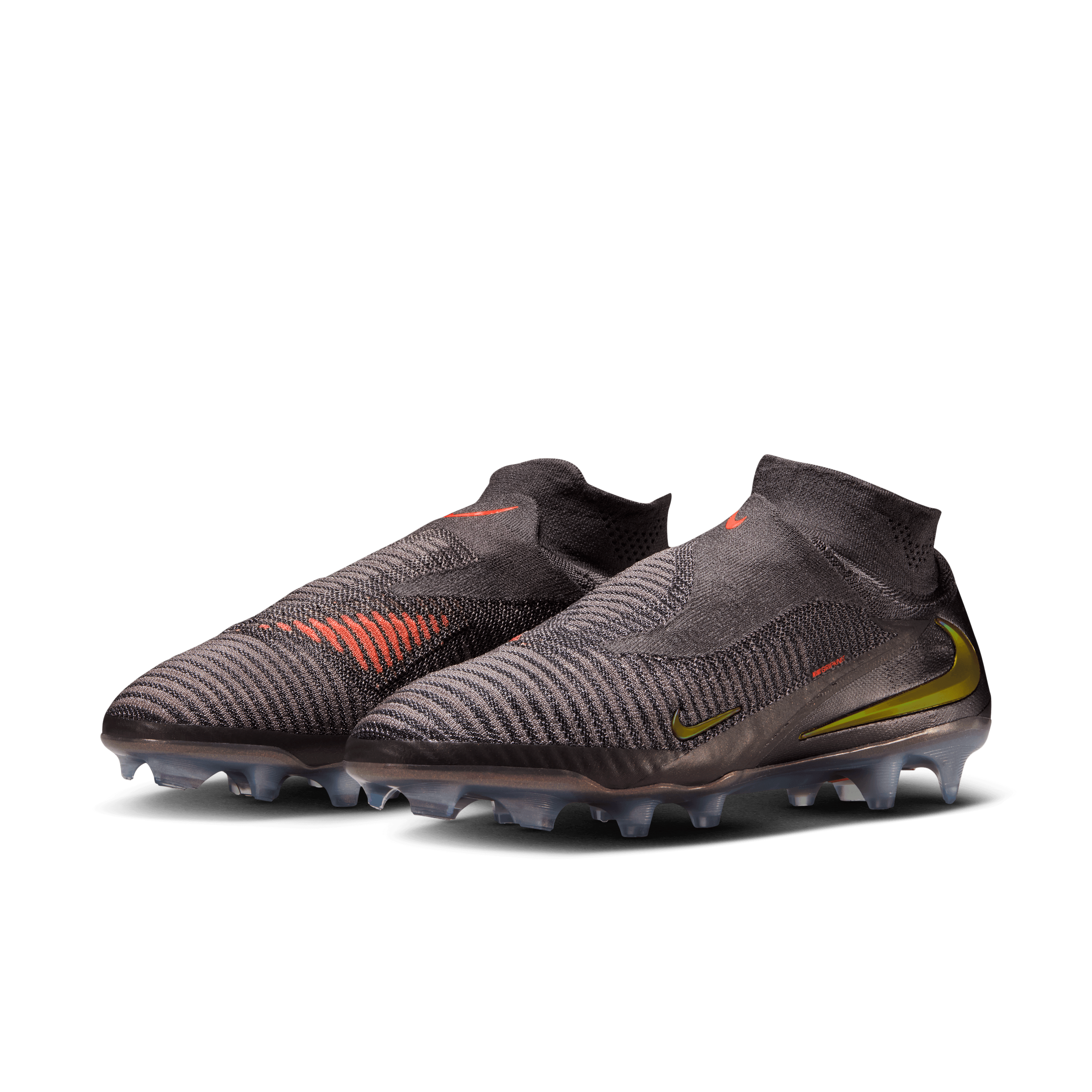 Nike Phantom 6 High Elite LV8 FG-: Medium Ash/gold Amber-black